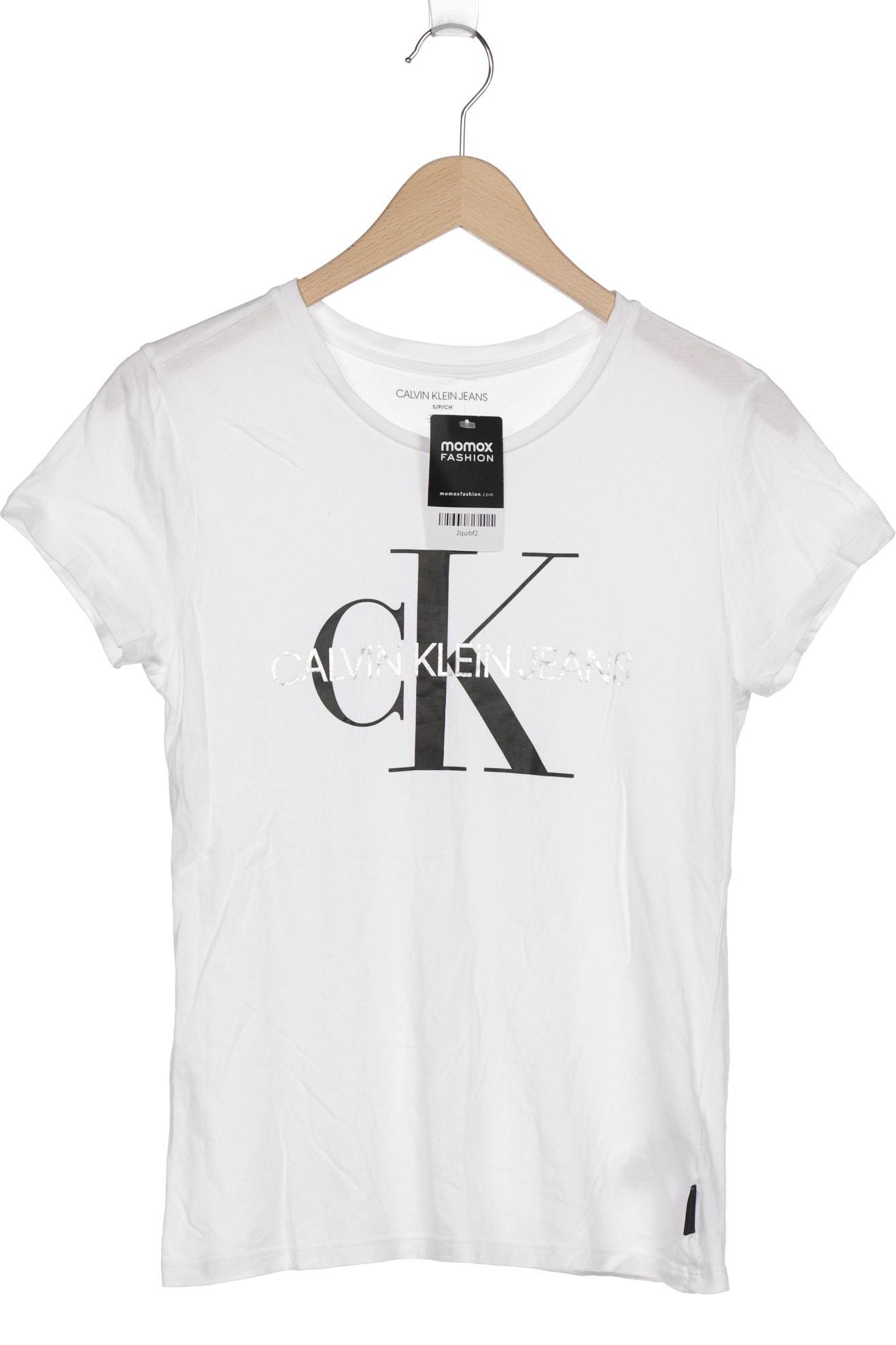 

Calvin Klein Jeans Damen T-Shirt, weiß
