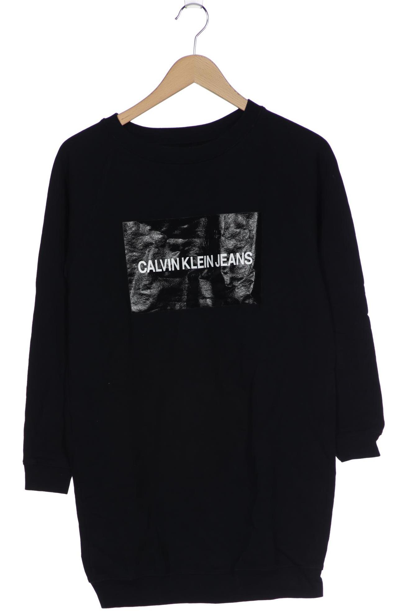 

Calvin Klein Jeans Damen Sweatshirt, schwarz, Gr. 34
