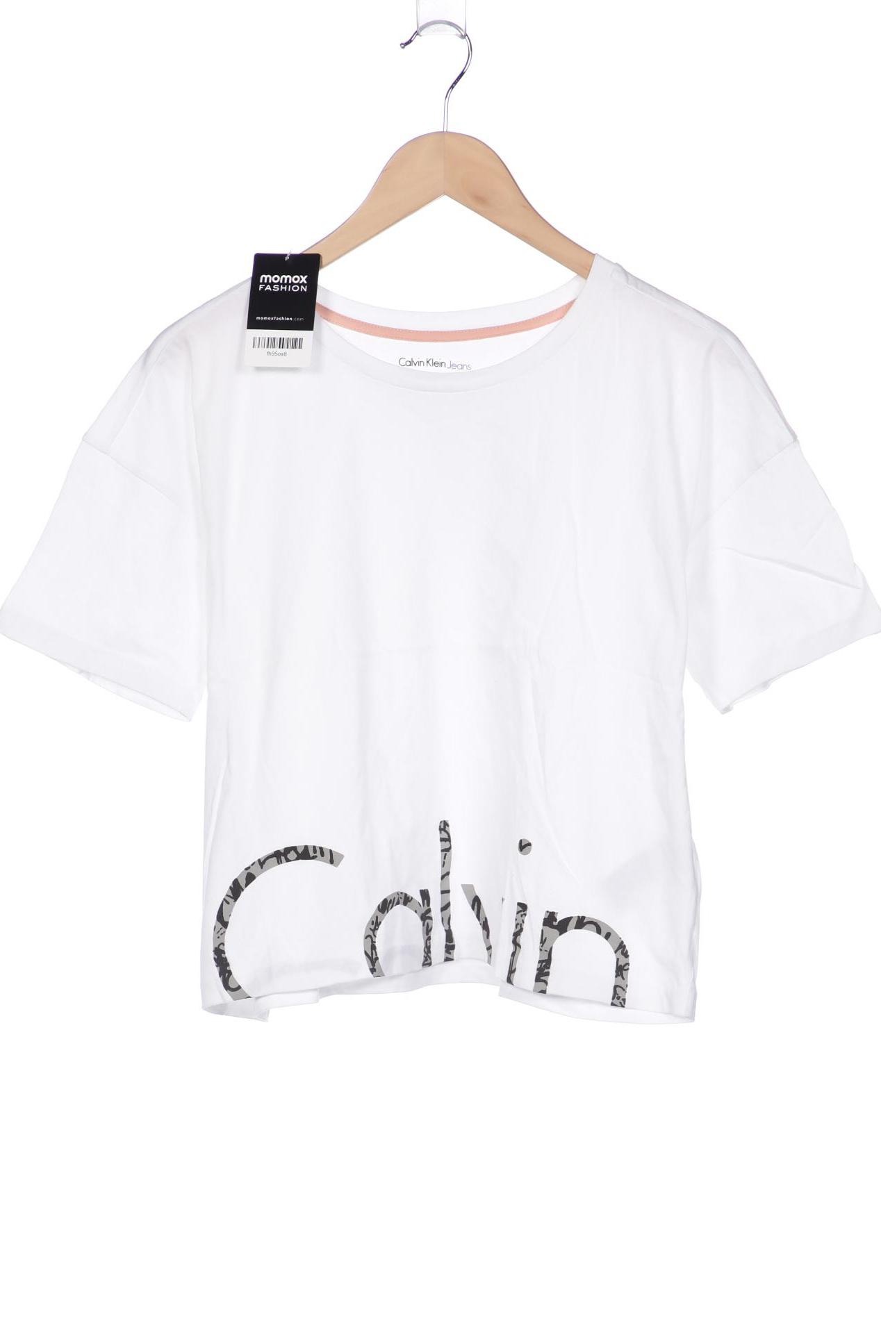 

Calvin Klein Jeans Damen T-Shirt, weiß