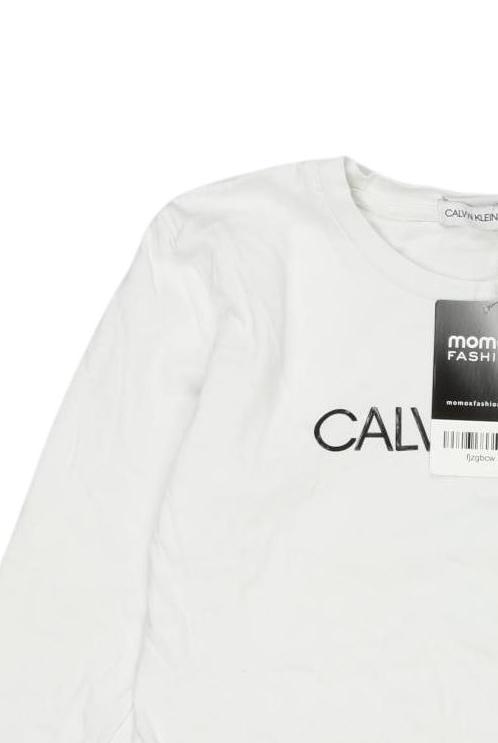 Thumbnail - Calvin Klein Jeans Mädchen Langarmshirt, weiß, Gr. 152