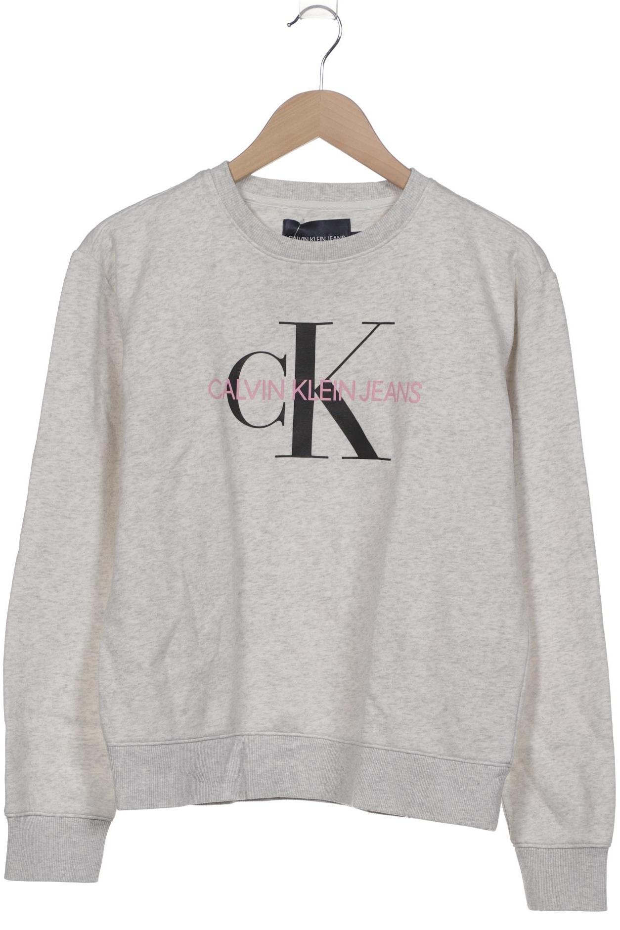 

Calvin Klein Jeans Damen Sweatshirt, grau, Gr. 38
