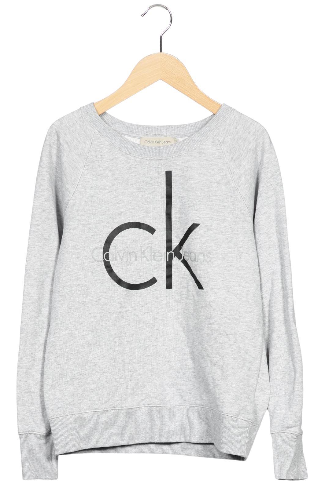

Calvin Klein Jeans Damen Sweatshirt, grau, Gr. 36