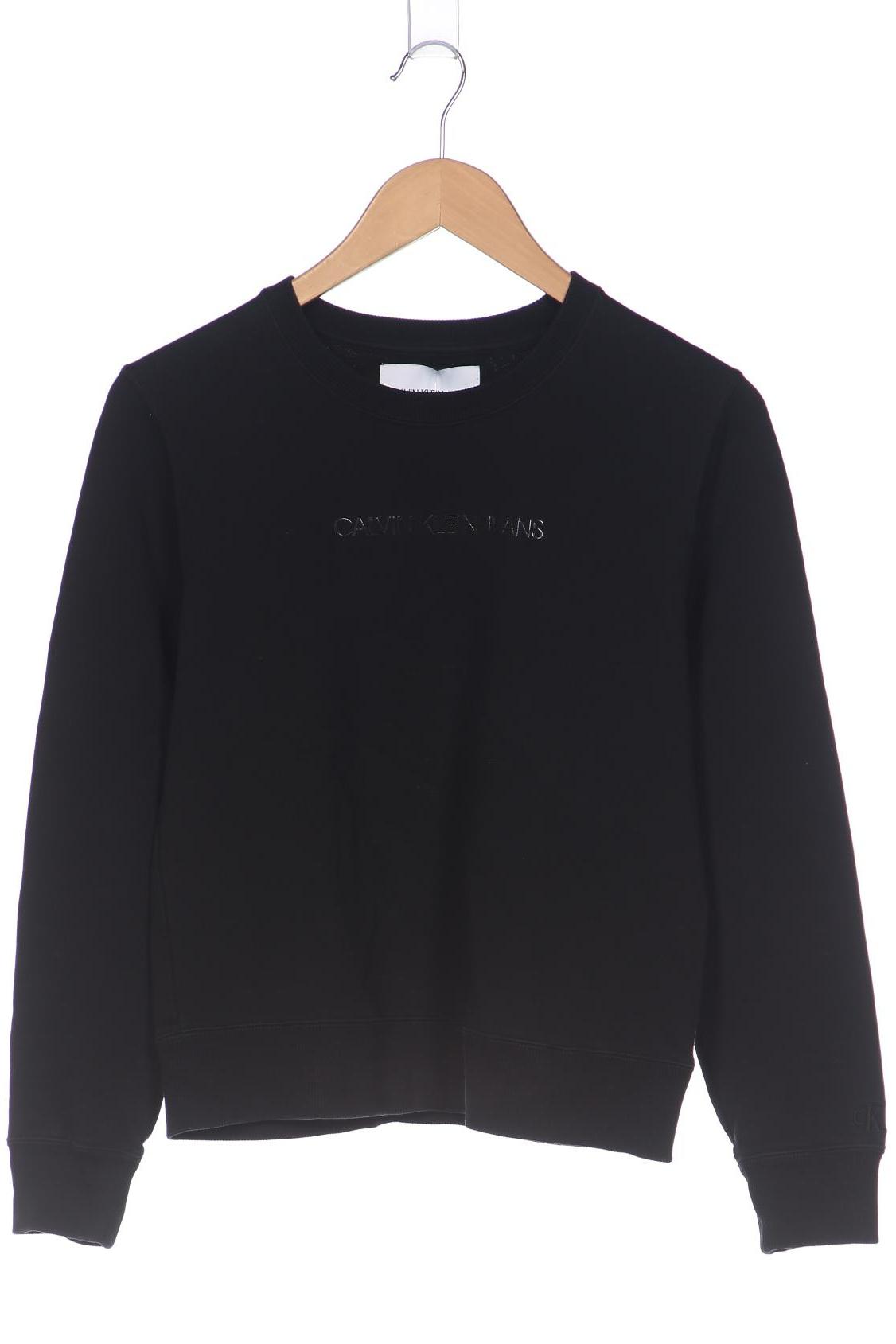 

Calvin Klein Jeans Damen Sweatshirt, schwarz, Gr. 36