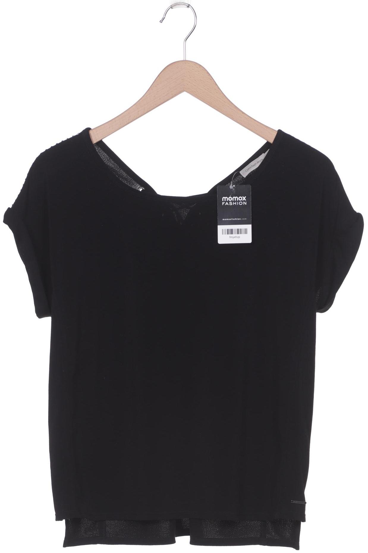 

Calvin Klein Jeans Damen Bluse, schwarz