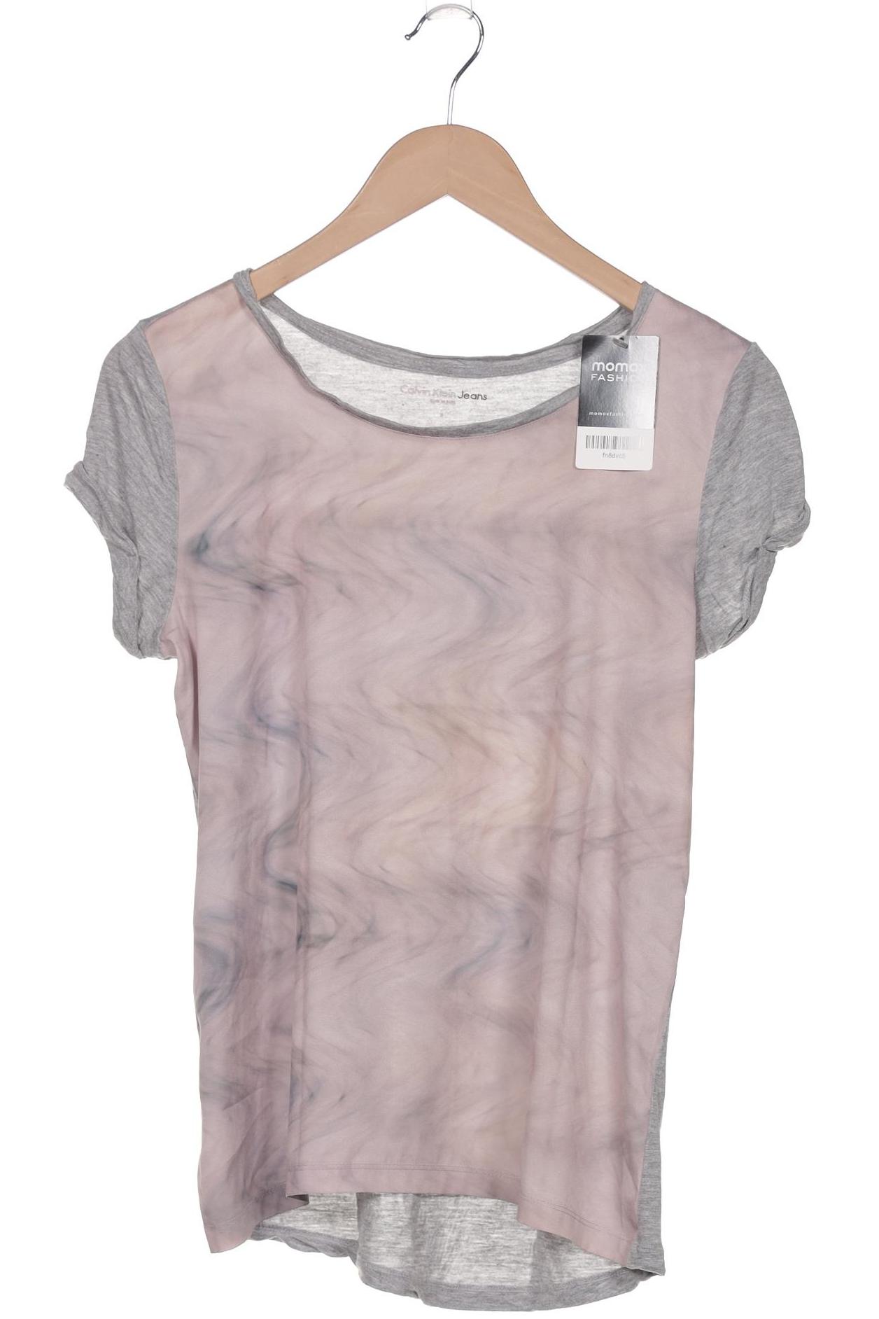 

Calvin Klein Jeans Damen T-Shirt, pink, Gr. 36