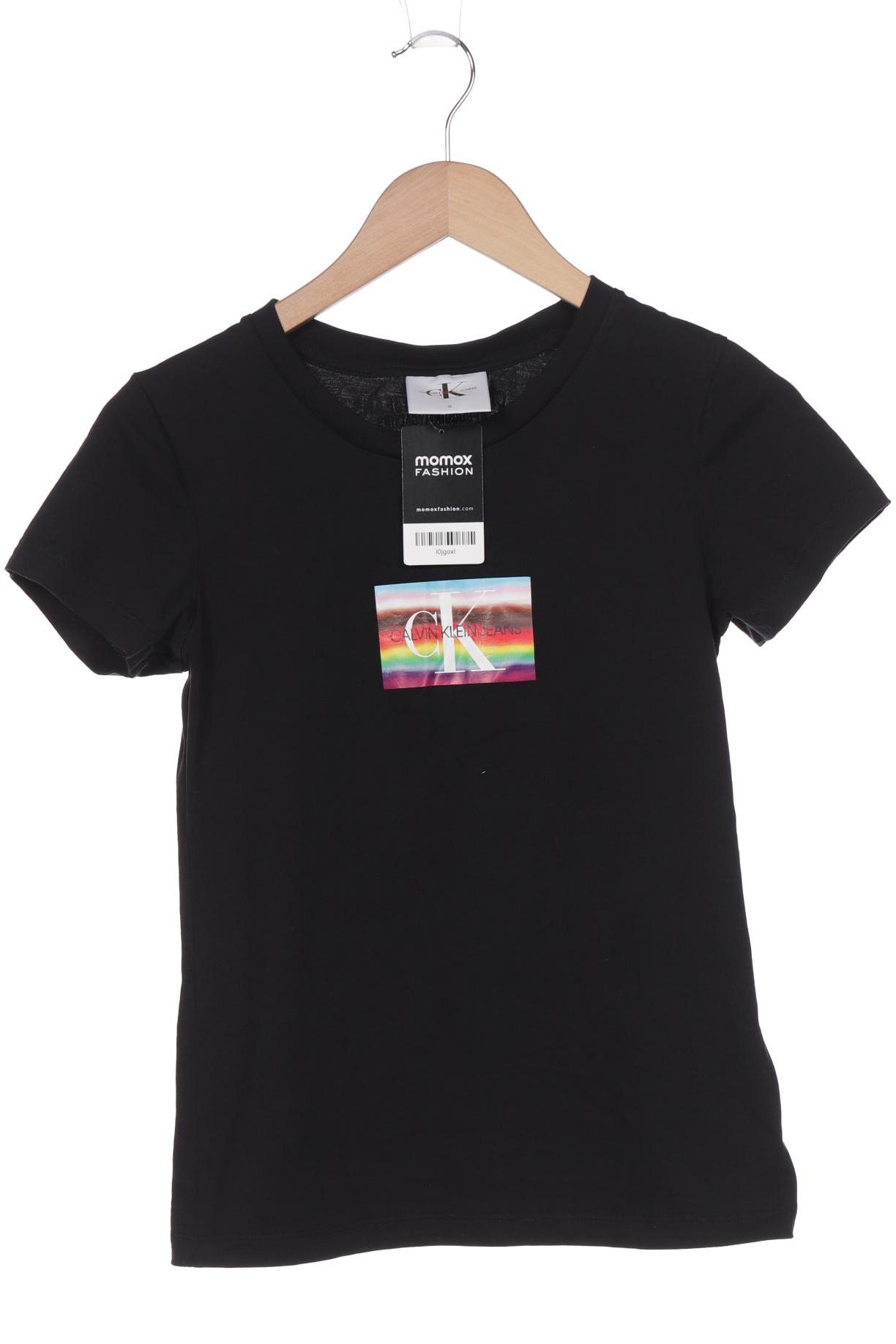 

Calvin Klein Jeans Damen T-Shirt, schwarz, Gr. 36