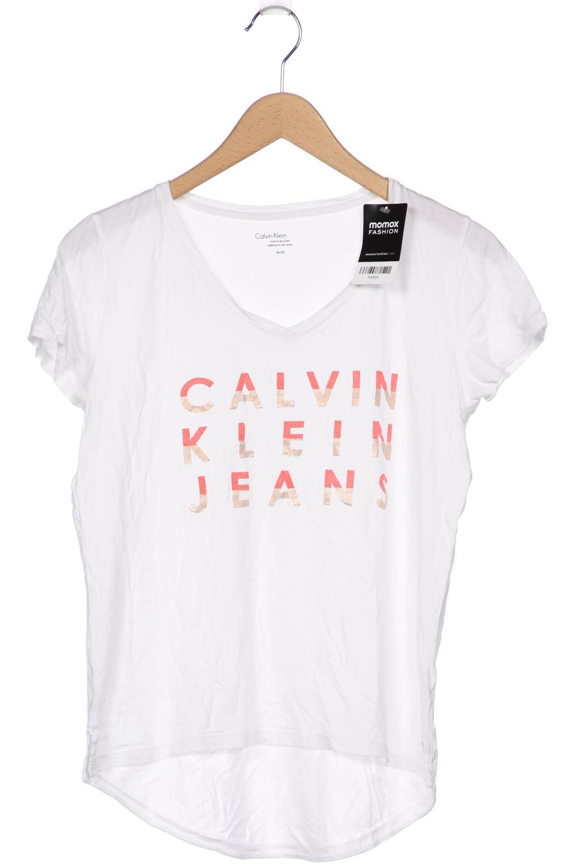 

Calvin Klein Jeans Damen T-Shirt, weiß