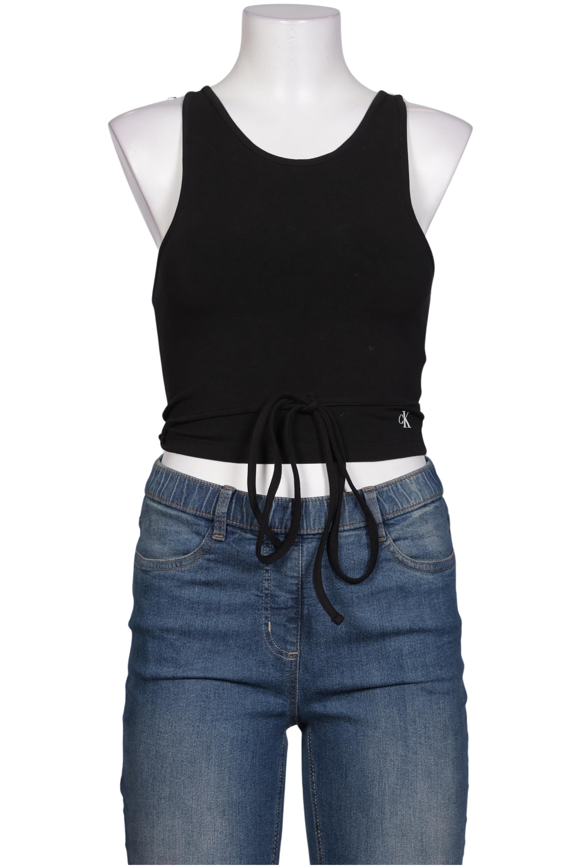 

Calvin Klein Jeans Damen Top, schwarz, Gr. 36