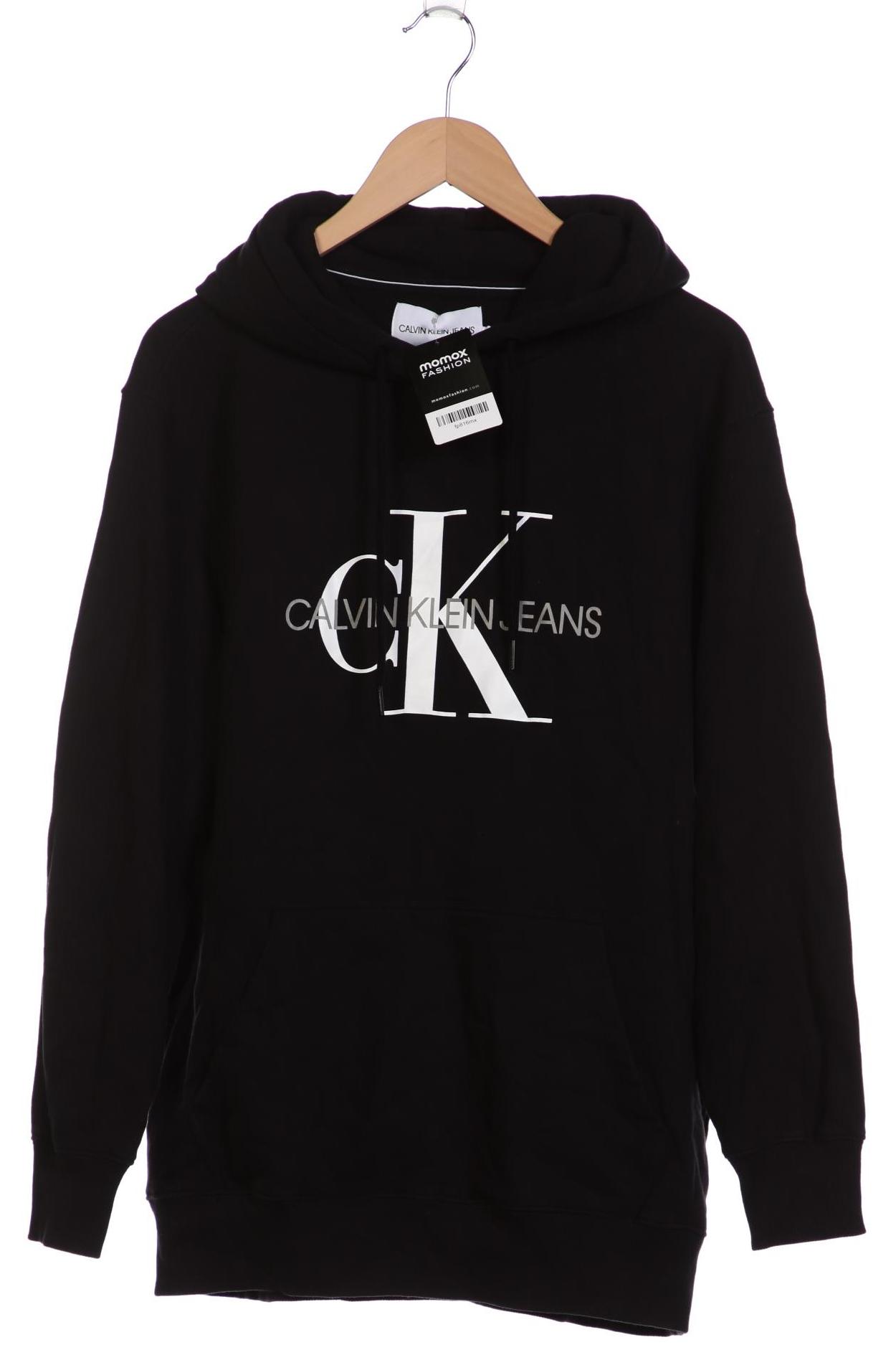 

Calvin Klein Jeans Damen Kapuzenpullover, schwarz, Gr. 44