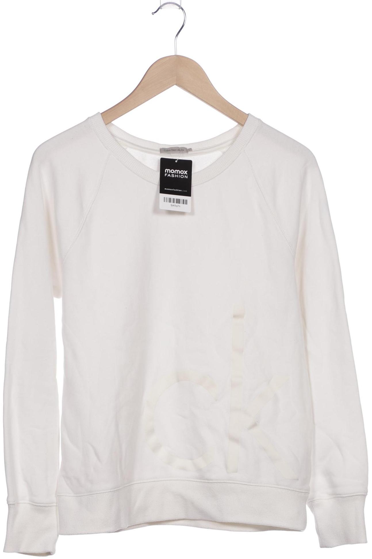 

Calvin Klein Jeans Damen Sweatshirt, weiß, Gr. 42