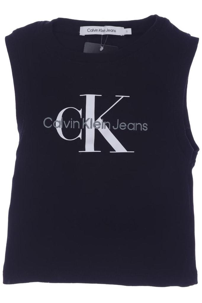 

Calvin Klein Jeans Damen Top, schwarz, Gr. 36