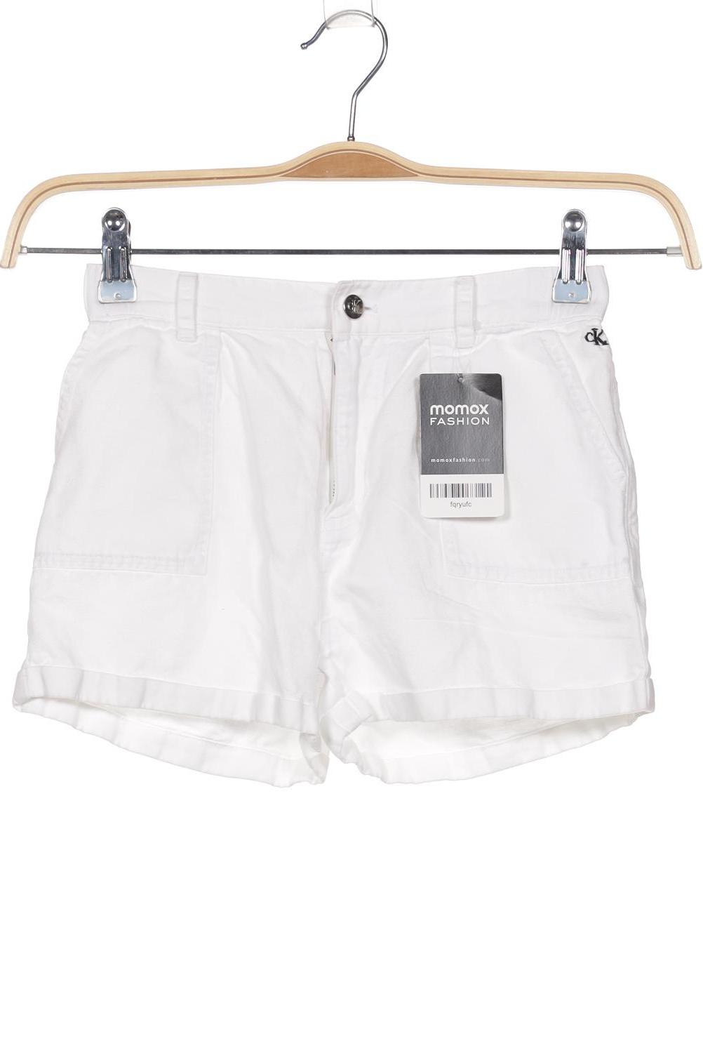 

Calvin Klein Jeans Damen Shorts, weiß, Gr. 140