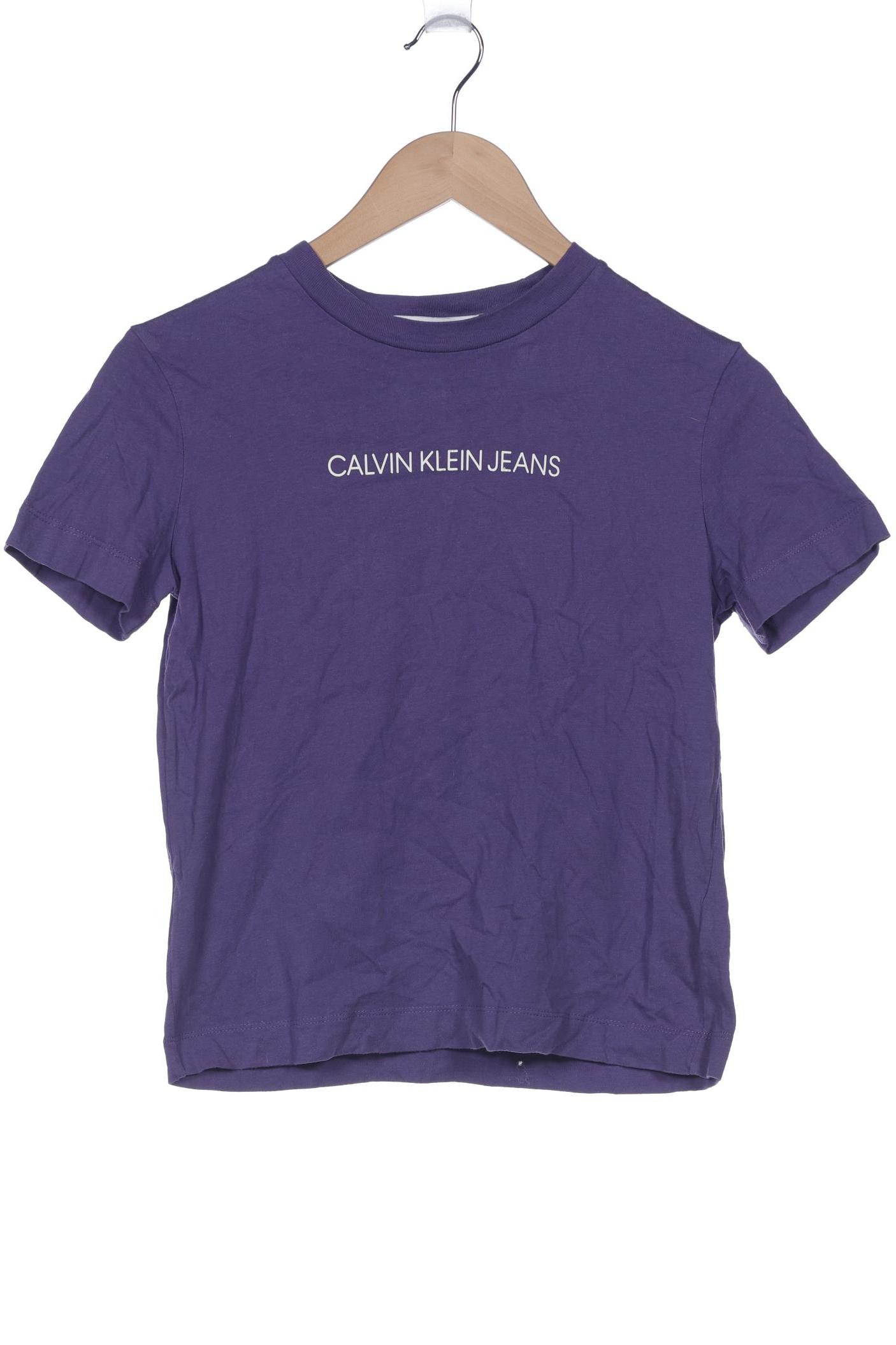 

Calvin Klein Jeans Damen T-Shirt, flieder, Gr. 34