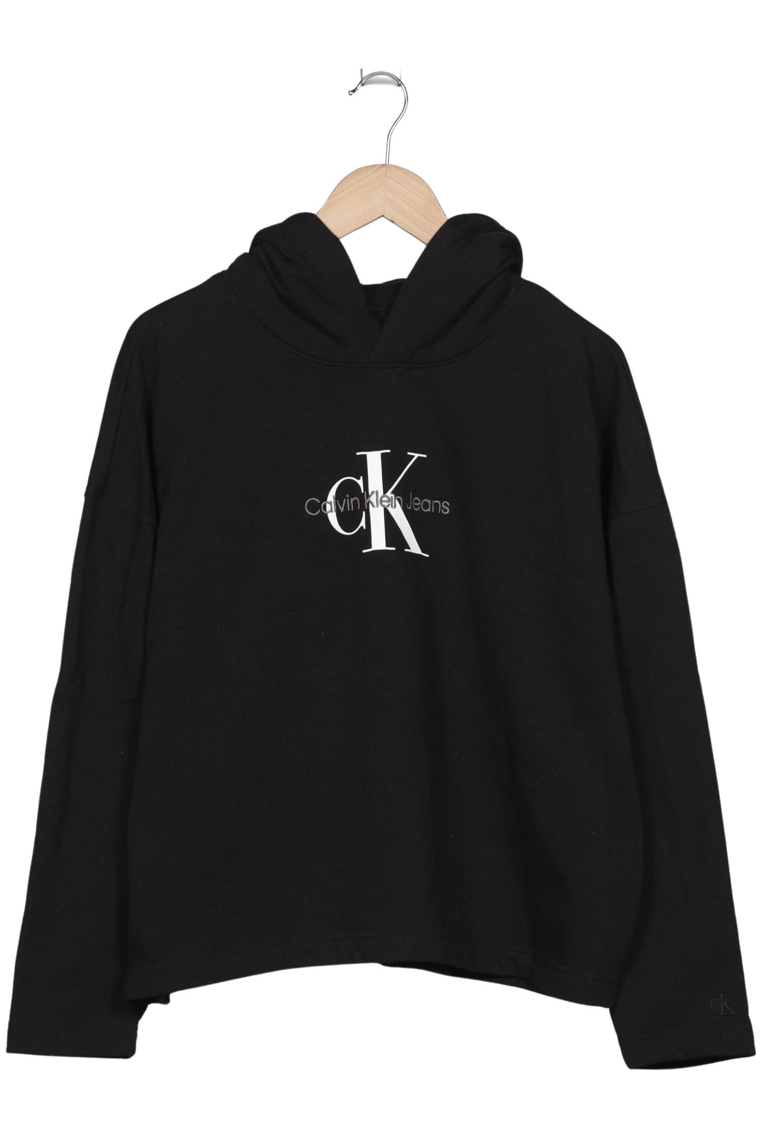 

Calvin Klein Jeans Damen Kapuzenpullover, schwarz, Gr. 38
