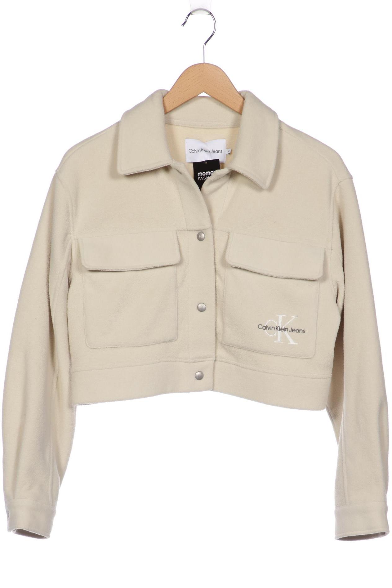 

Calvin Klein Jeans Damen Jacke, cremeweiß