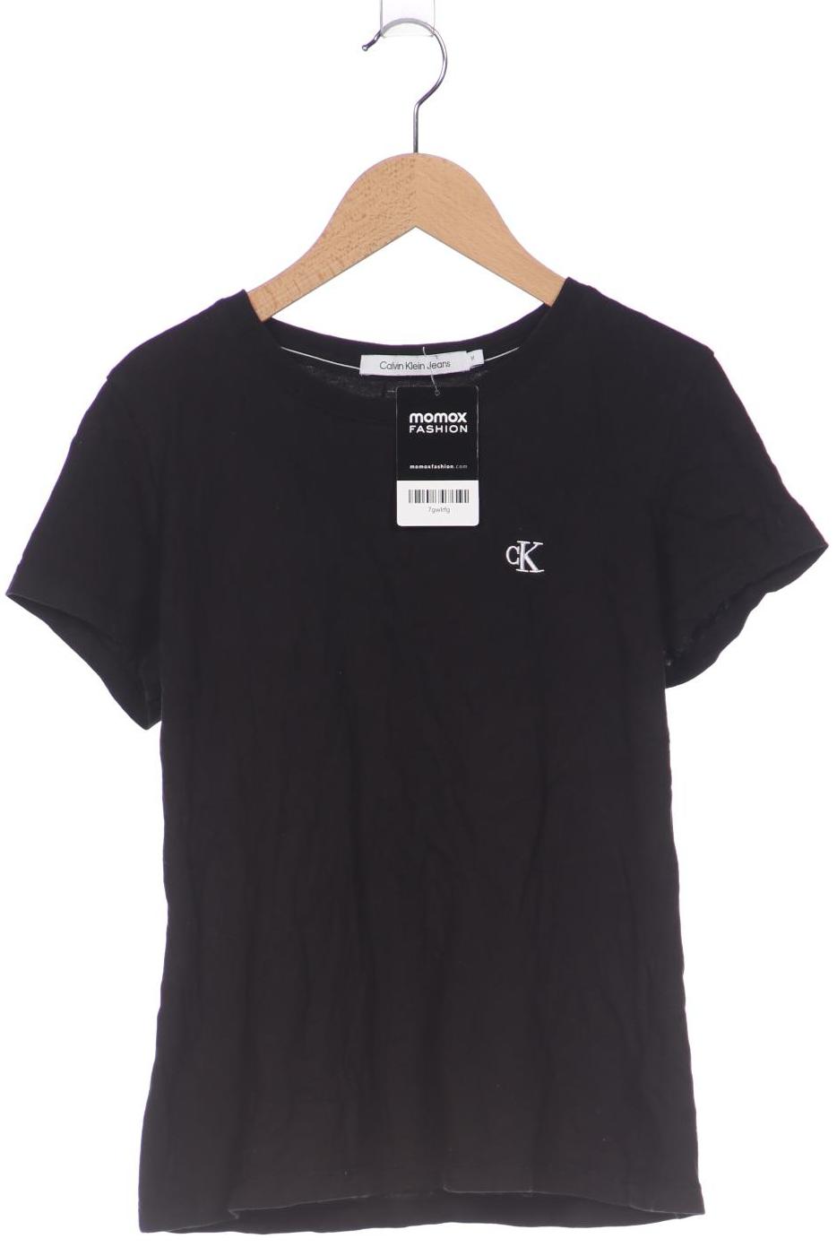 

Calvin Klein Jeans Damen T-Shirt, schwarz, Gr. 38