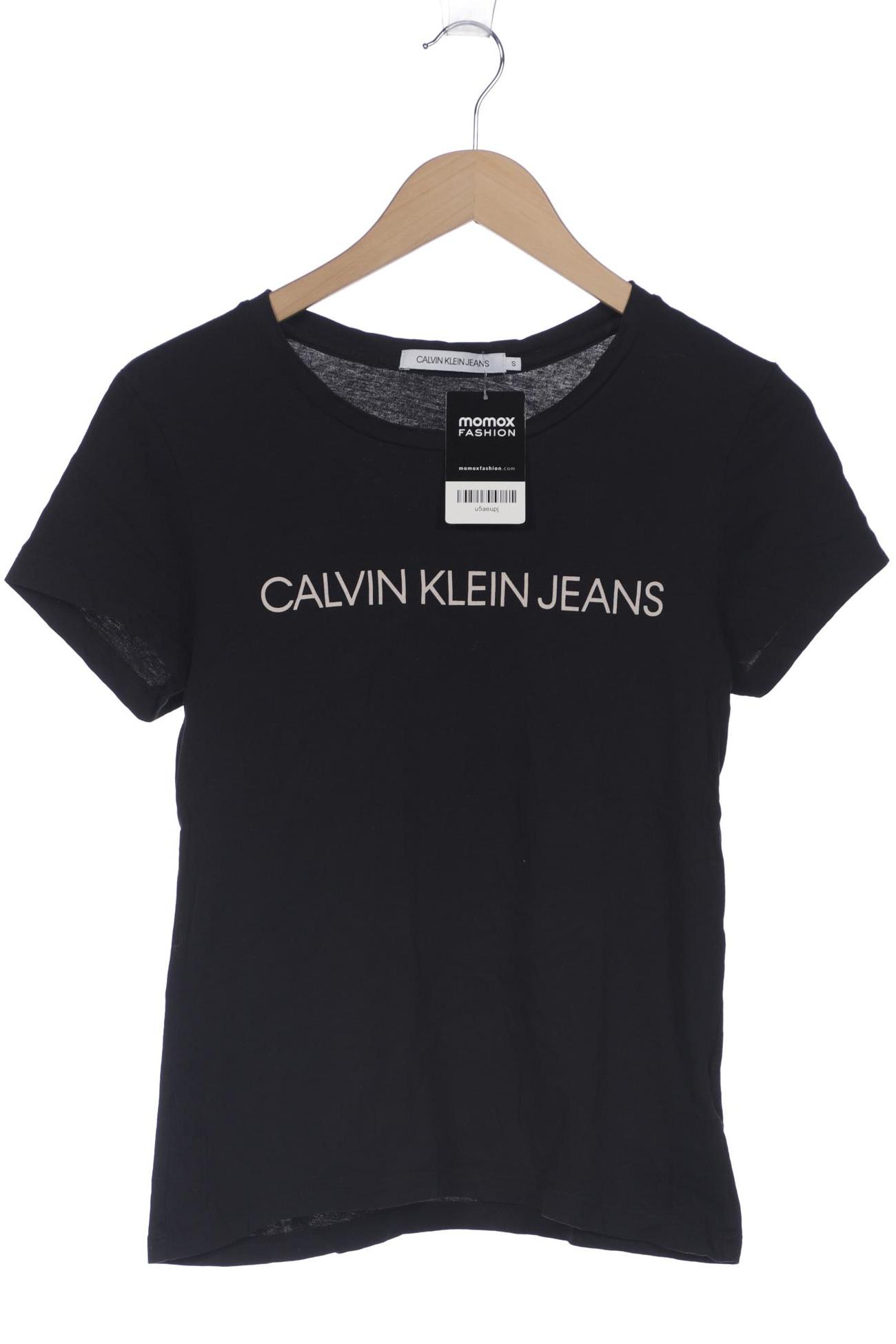 

Calvin Klein Jeans Damen T-Shirt, schwarz, Gr. 36