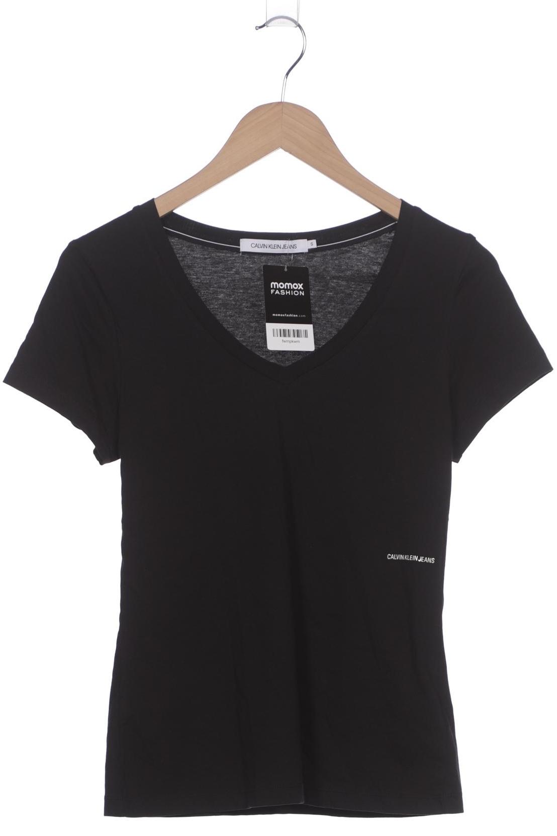 

Calvin Klein Jeans Damen T-Shirt, schwarz, Gr. 36