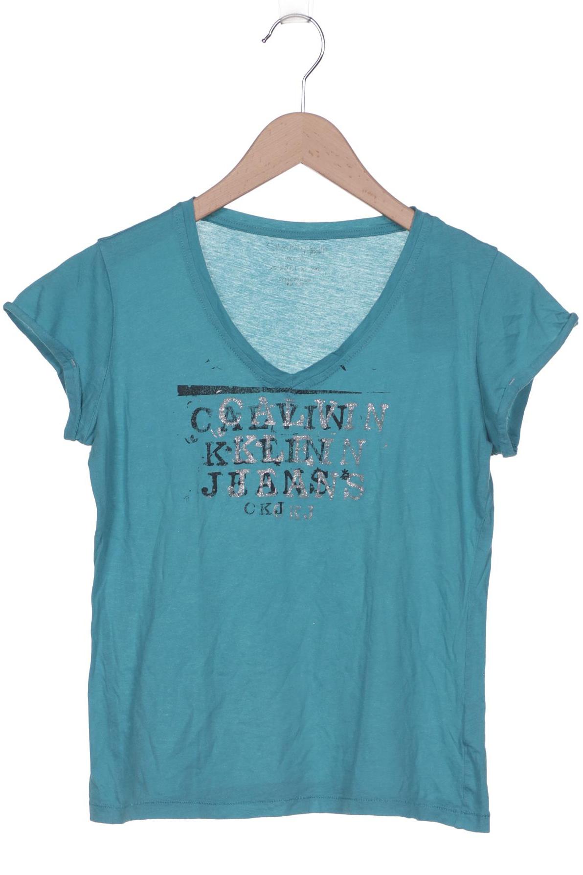 

Calvin Klein Jeans Damen T-Shirt, türkis