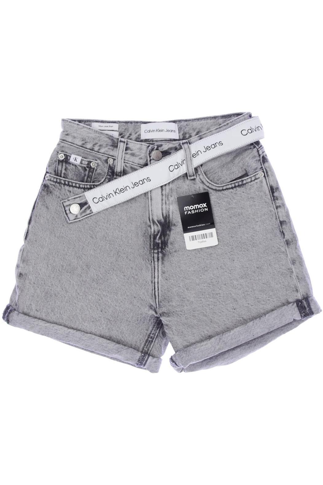 

Calvin Klein Jeans Damen Shorts, grau, Gr. 25