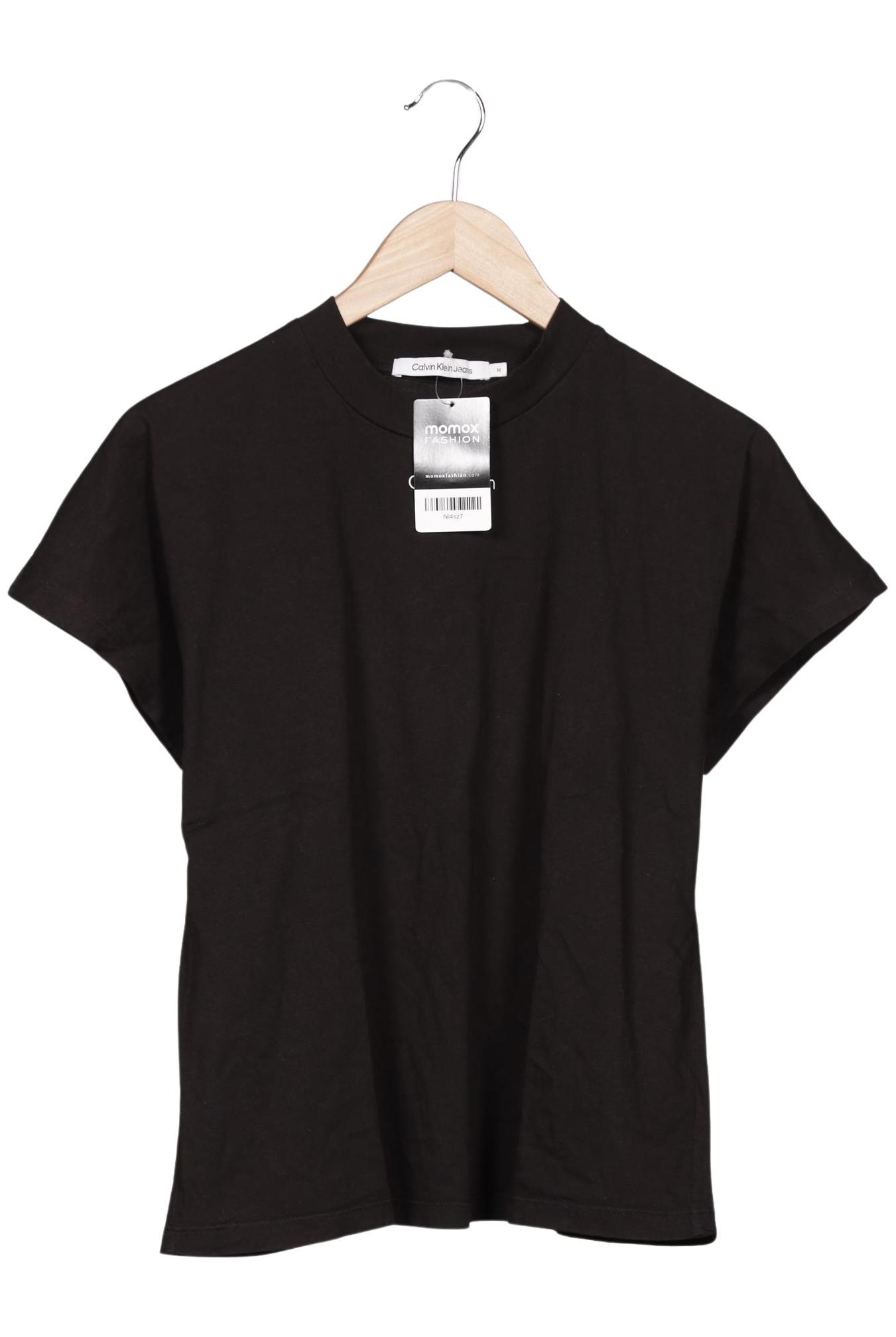 

Calvin Klein Jeans Damen T-Shirt, schwarz, Gr. 38