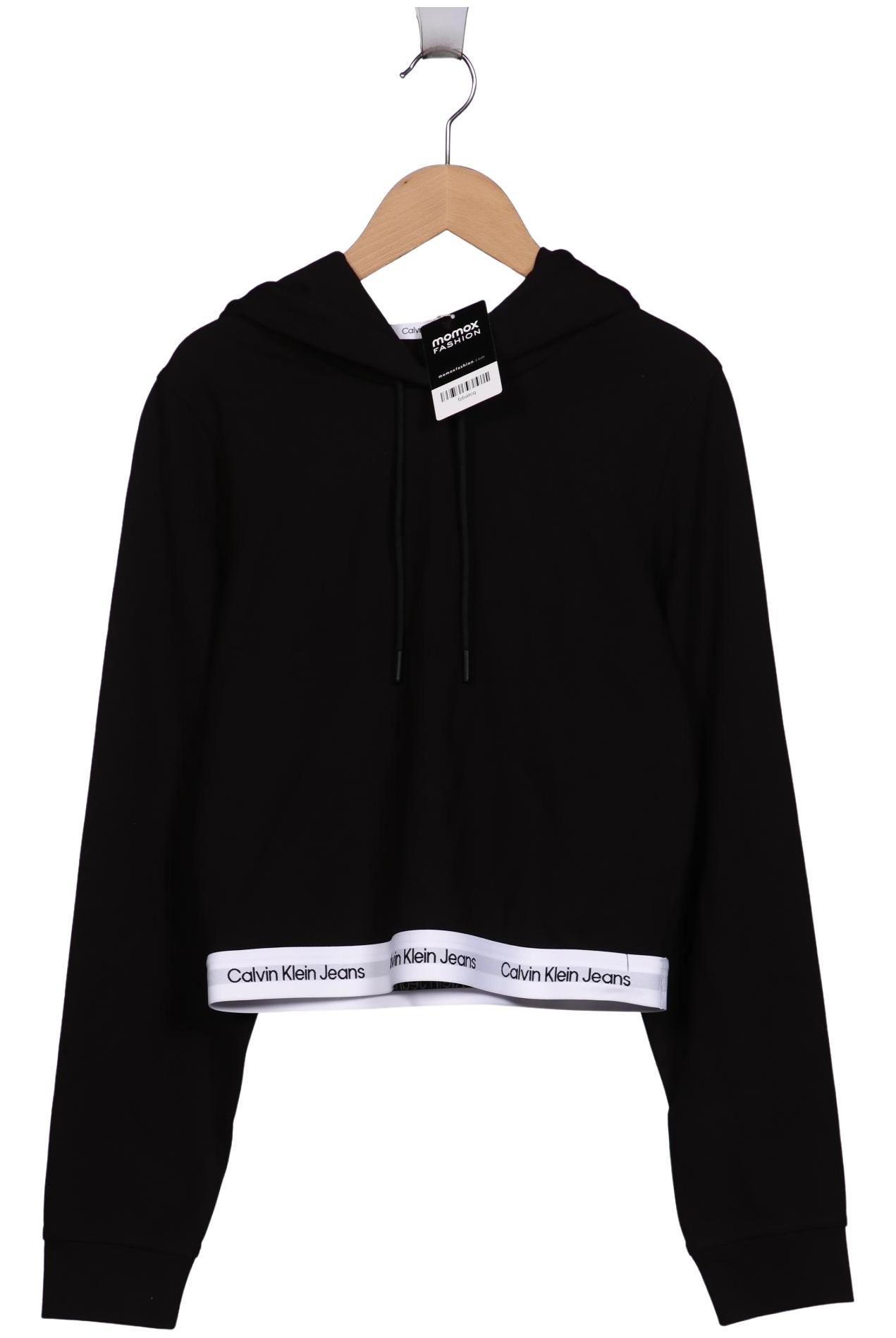 

Calvin Klein Jeans Damen Kapuzenpullover, schwarz, Gr. 38
