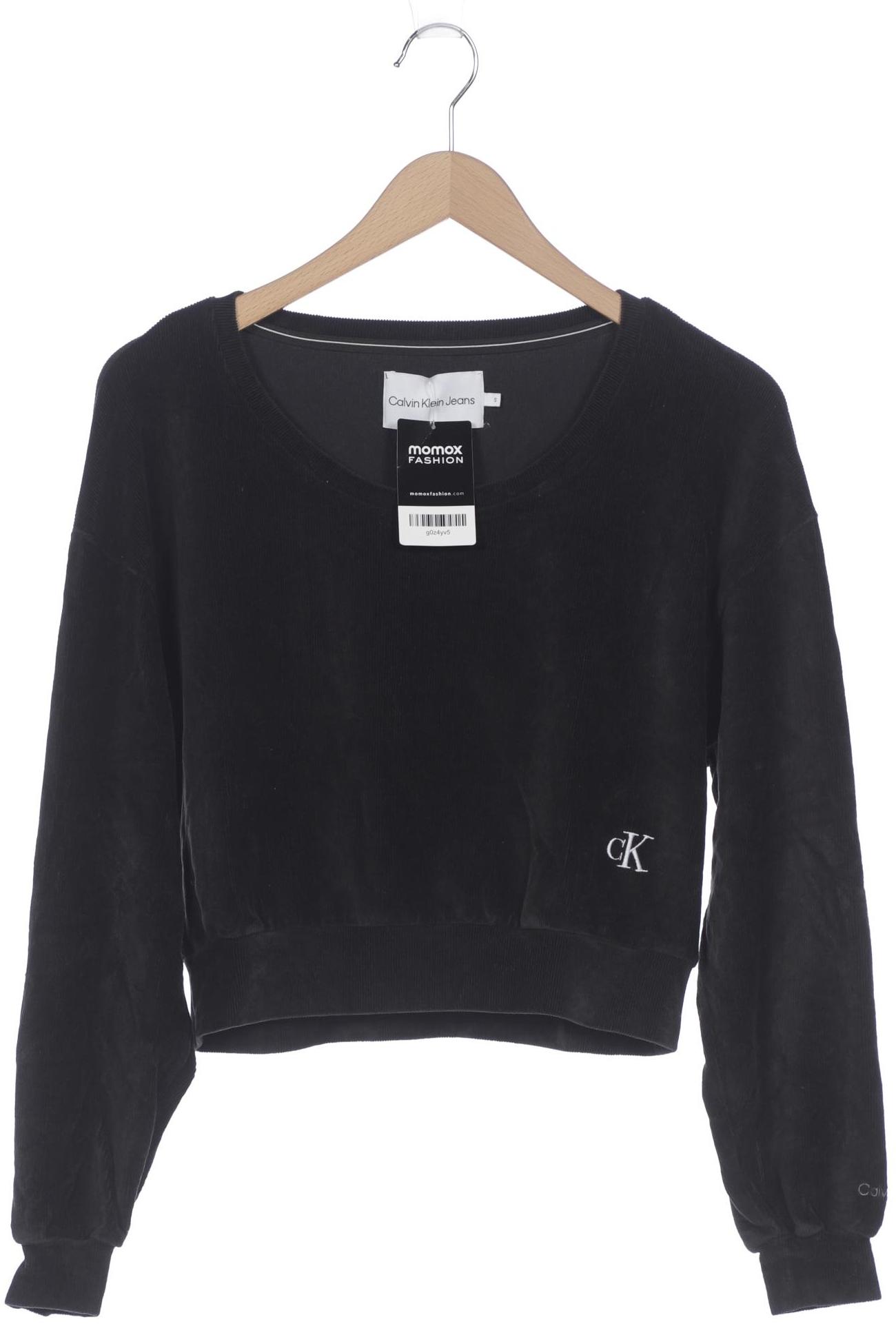 

Calvin Klein Jeans Damen Sweatshirt, schwarz, Gr. 36