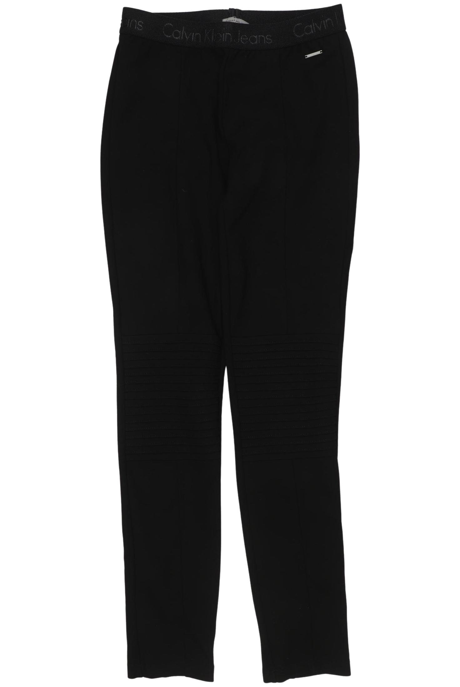 

Calvin Klein Jeans Damen Stoffhose, schwarz, Gr. 0