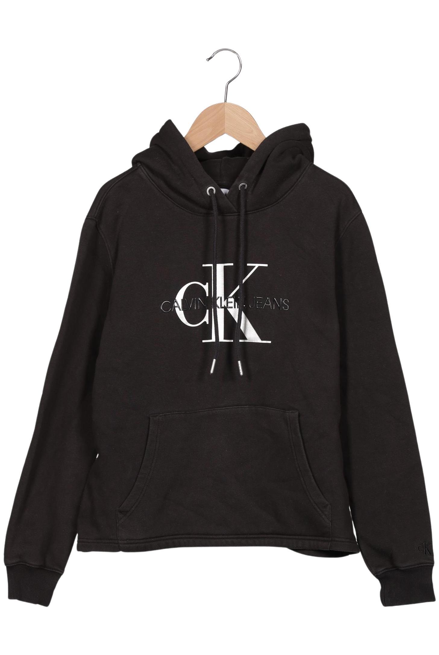 

Calvin Klein Jeans Damen Kapuzenpullover, schwarz, Gr. 36