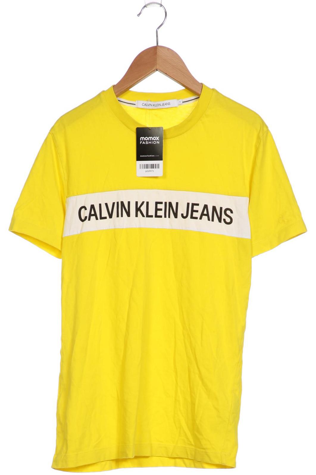 

Calvin Klein Jeans Herren T-Shirt, gelb, Gr. 46