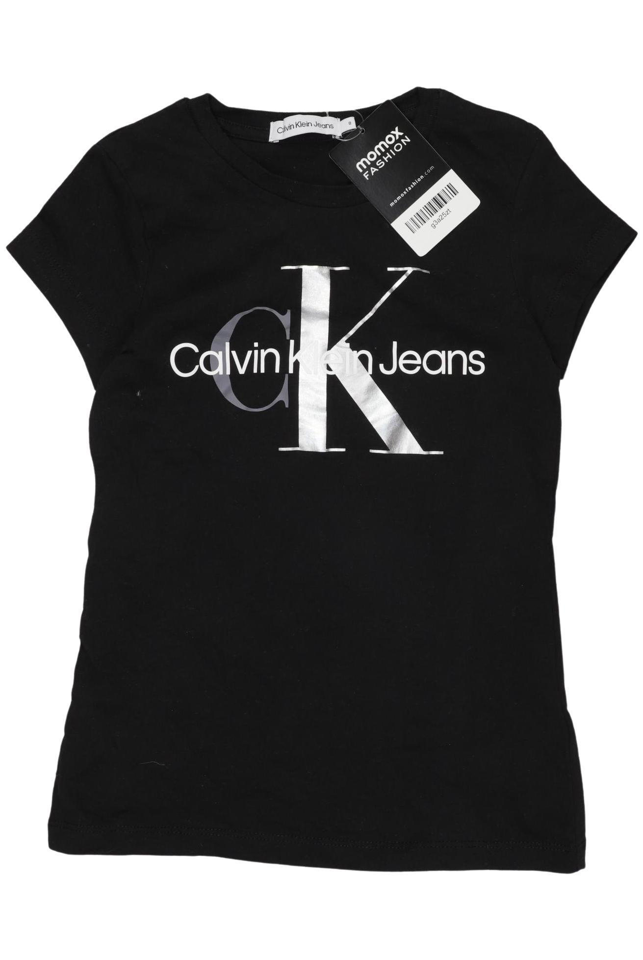 

Calvin Klein Jeans Damen T-Shirt, schwarz, Gr. 134