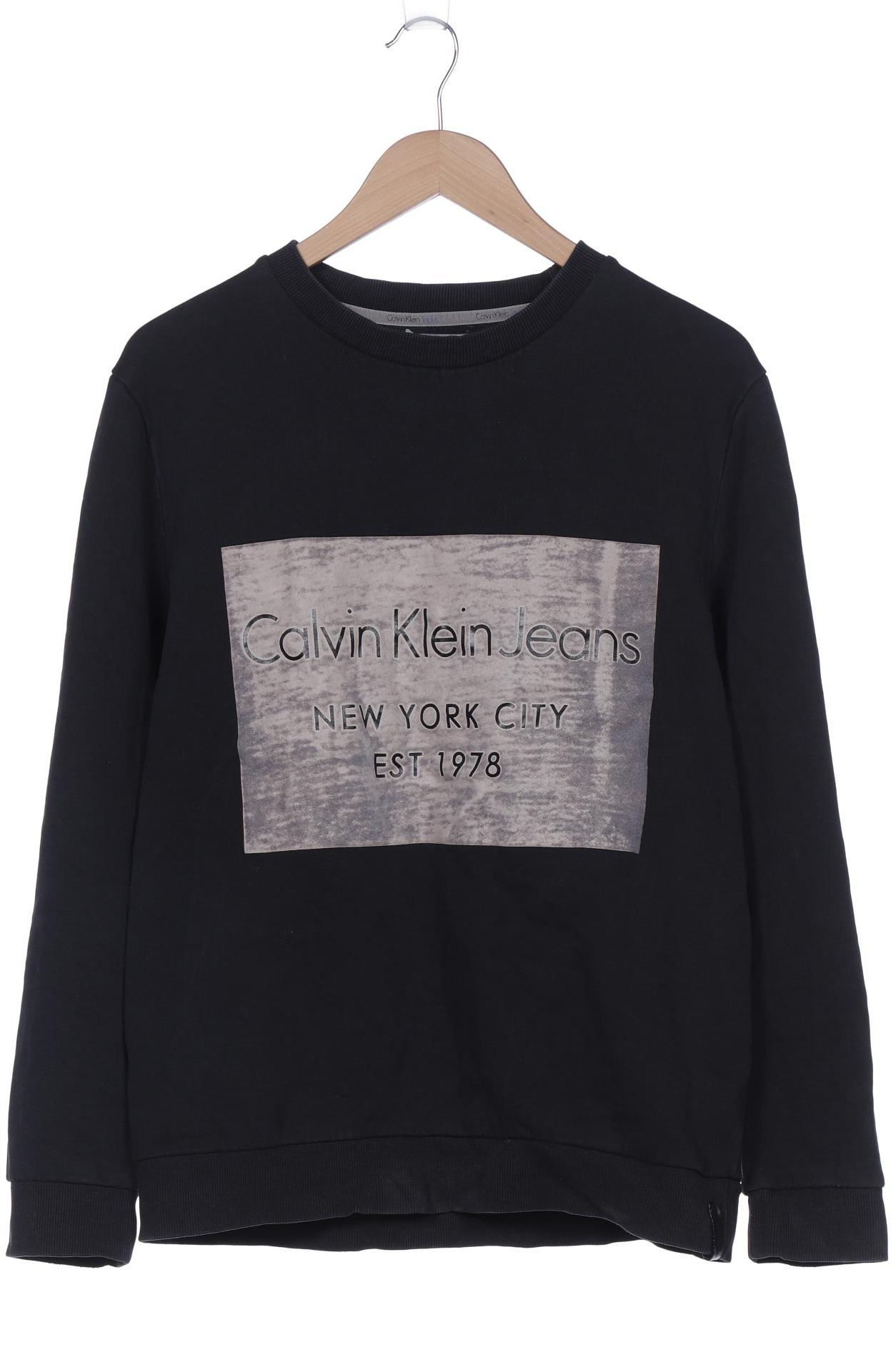

Calvin Klein Jeans Herren Sweatshirt, schwarz, Gr. 54