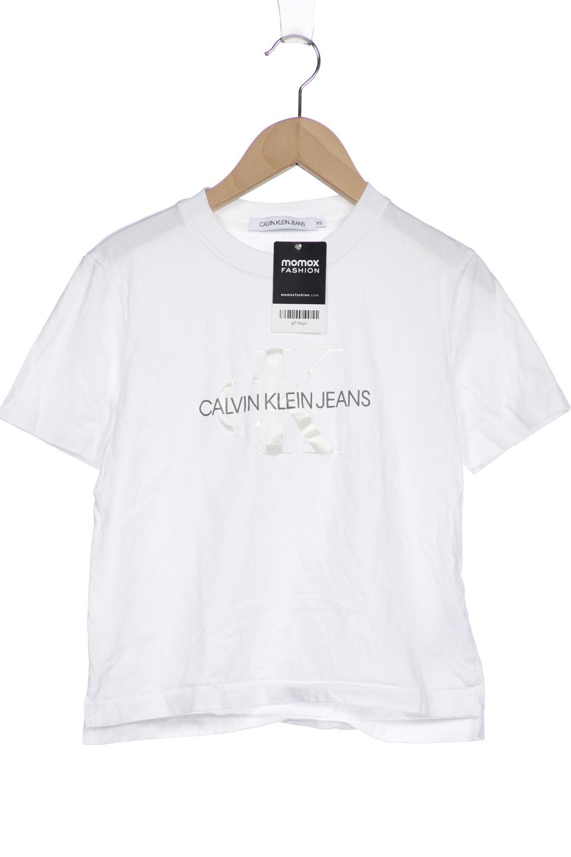 

Calvin Klein Jeans Damen T-Shirt, weiß