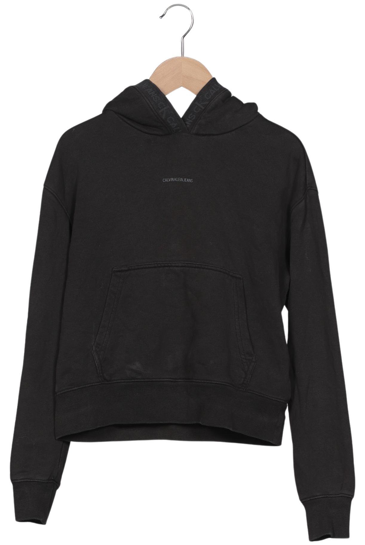 

Calvin Klein Jeans Damen Kapuzenpullover, schwarz, Gr. 34