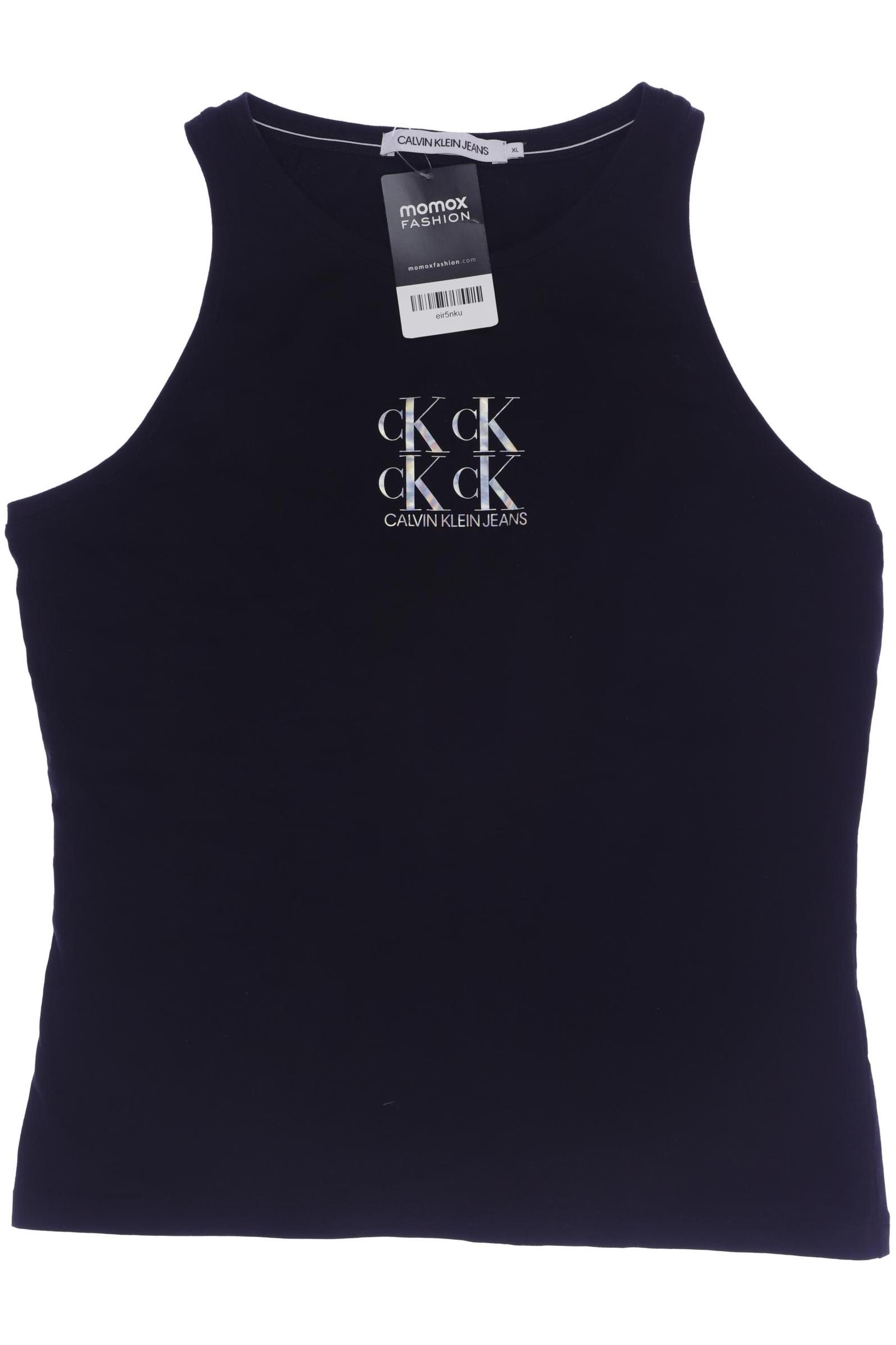 

Calvin Klein Jeans Damen Top, schwarz, Gr. 34