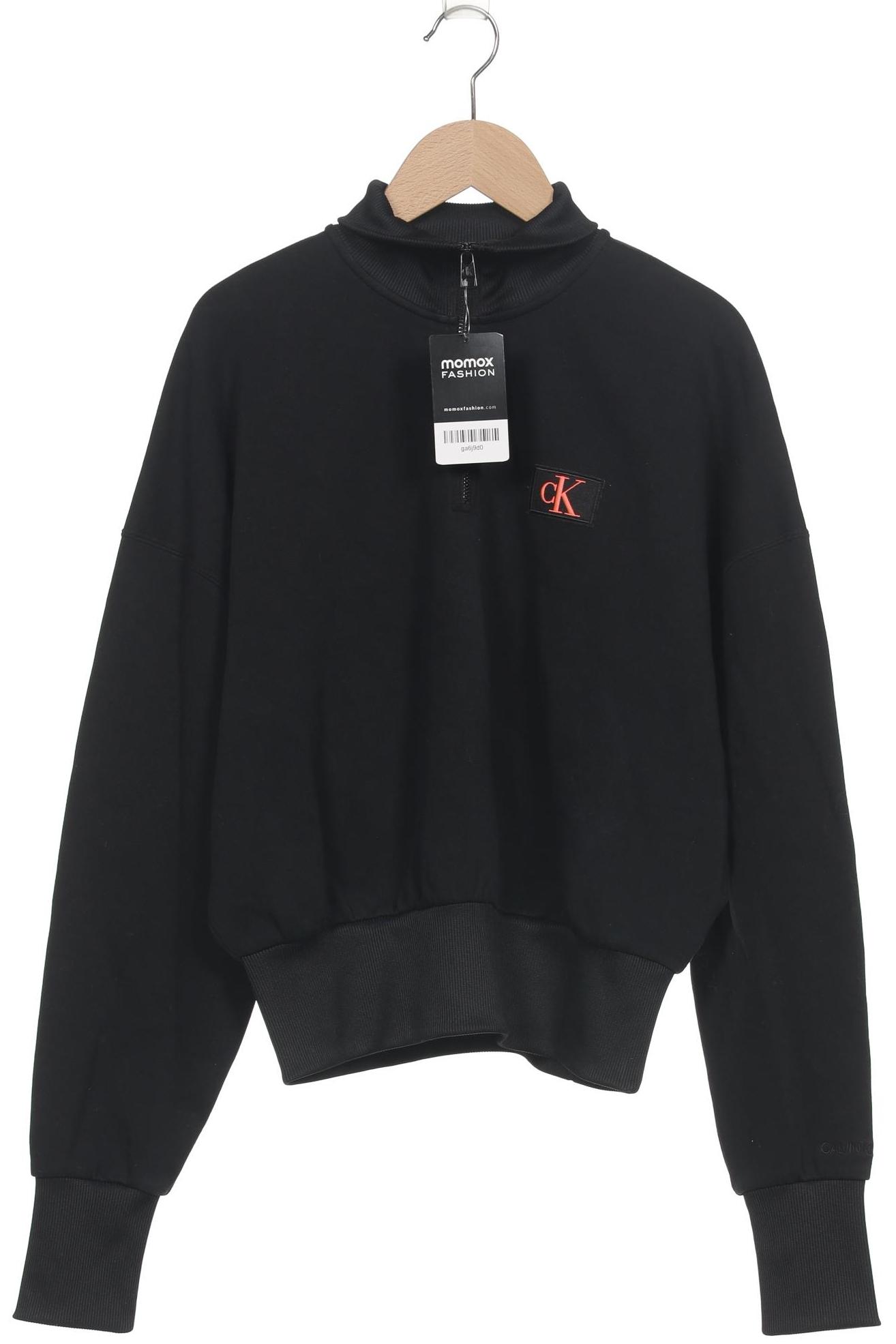 

Calvin Klein Jeans Damen Sweatshirt, schwarz, Gr. 42