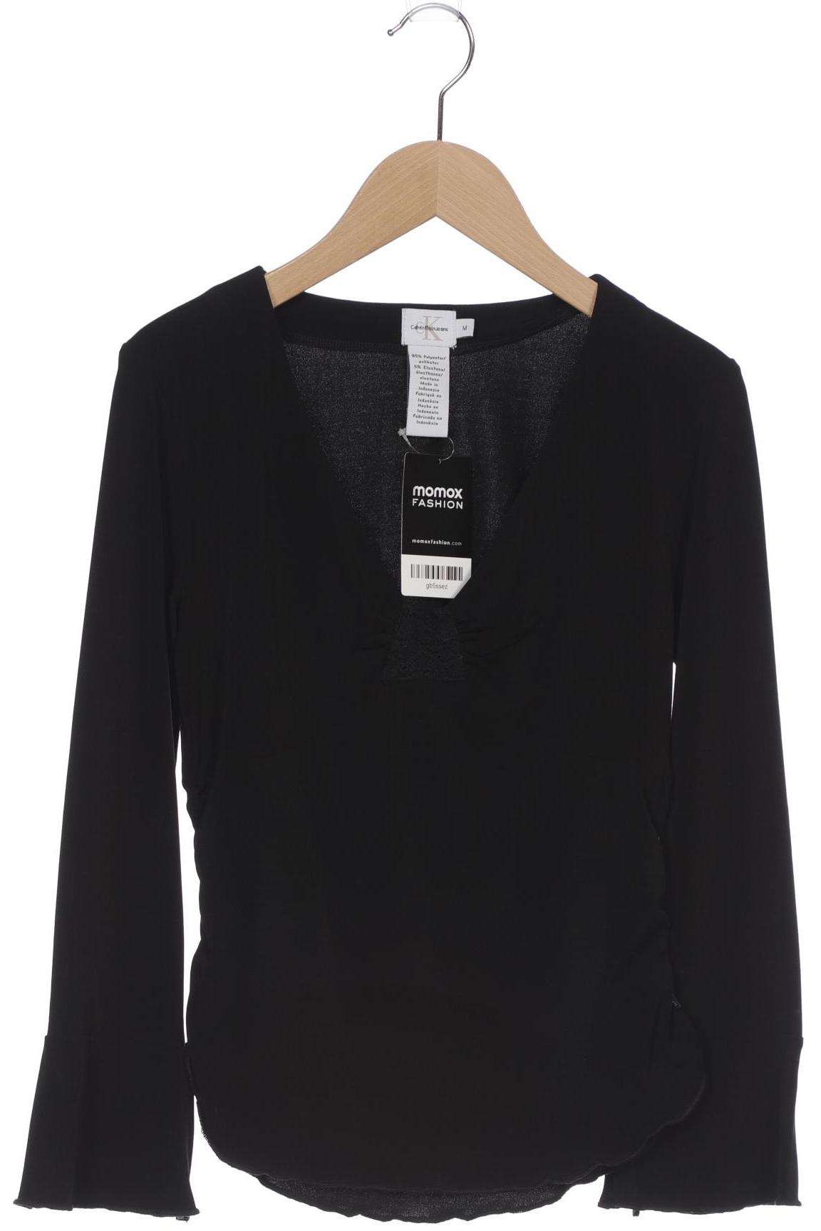 

Calvin Klein Jeans Damen Langarmshirt, schwarz