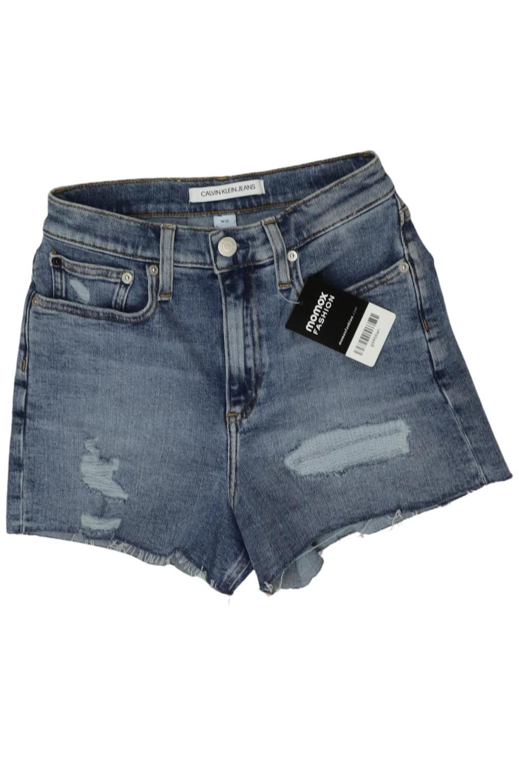 

Calvin Klein Jeans Damen Shorts, blau, Gr. 26