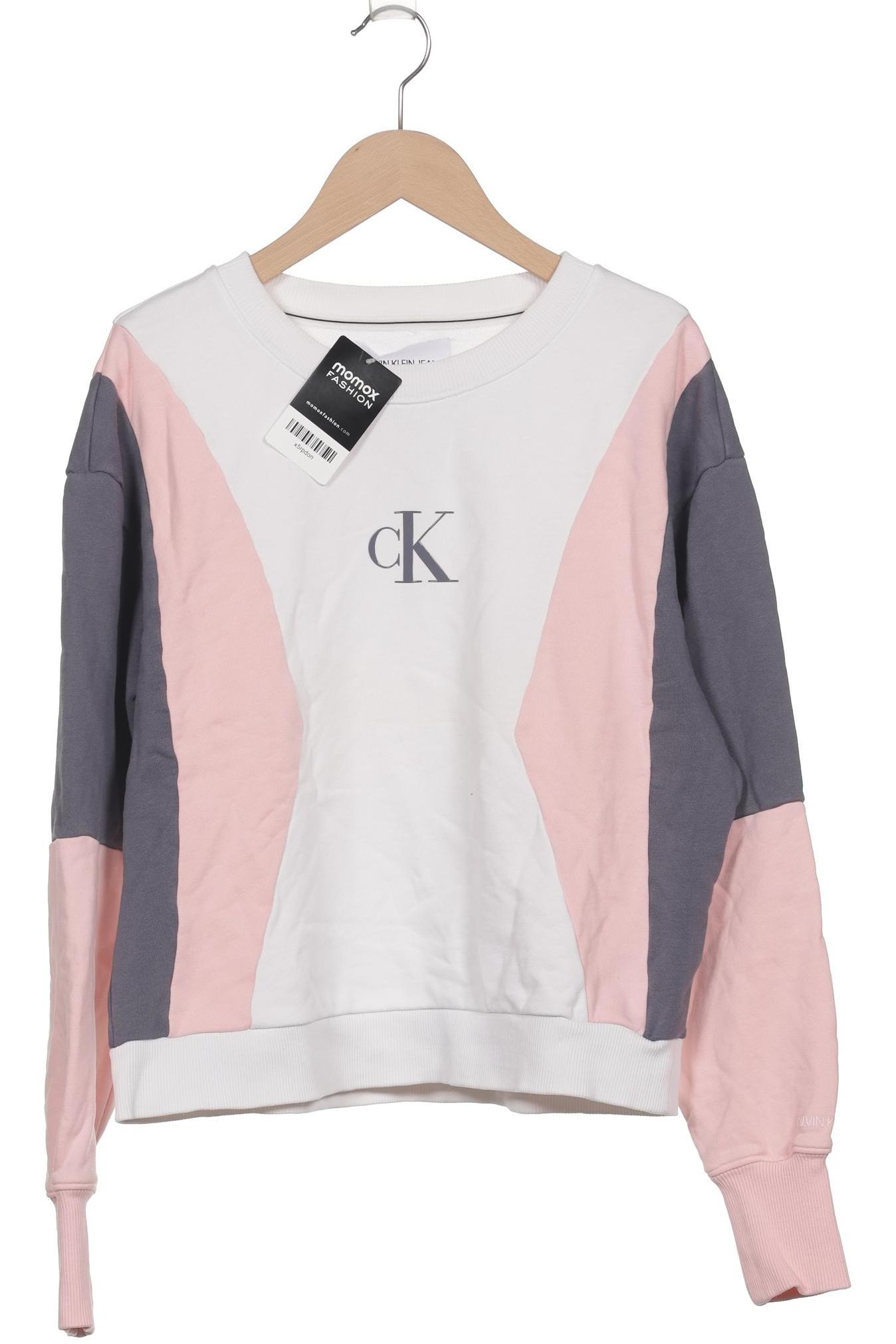 

Calvin Klein Jeans Damen Sweatshirt, weiß, Gr. 36
