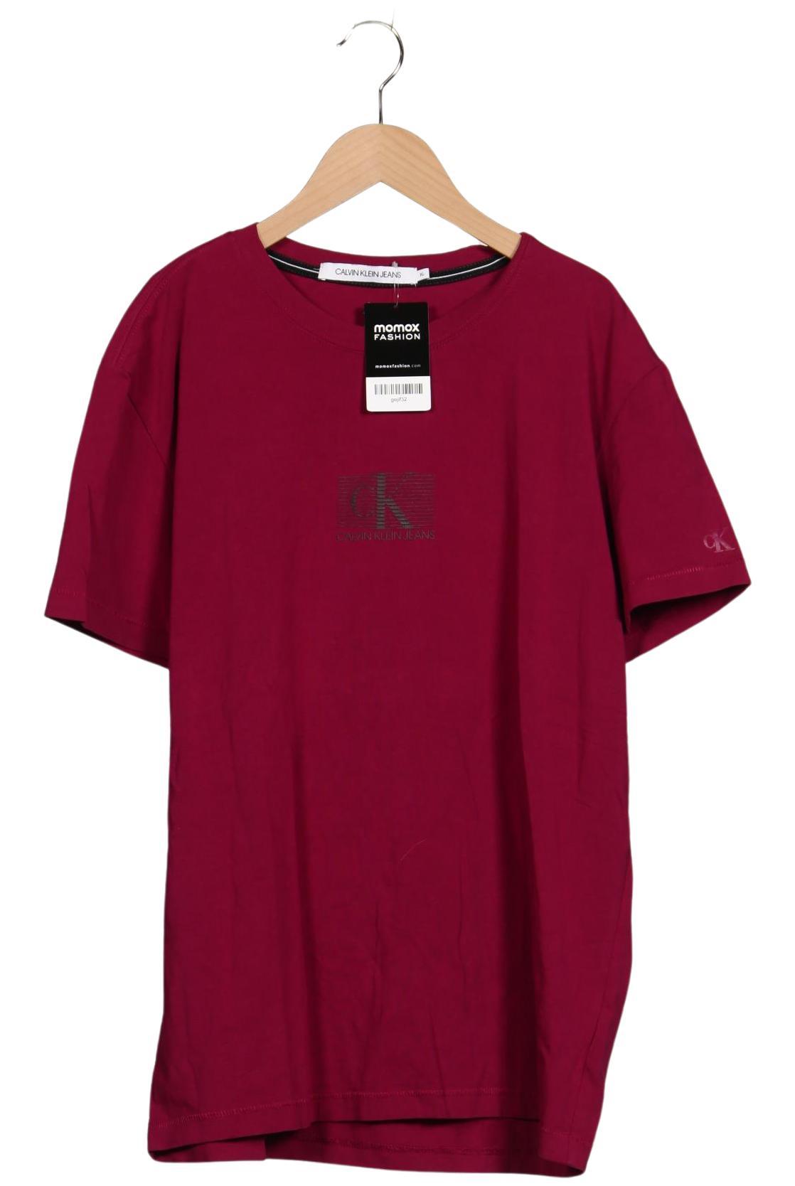 

Calvin Klein Jeans Damen T-Shirt, pink, Gr. 44