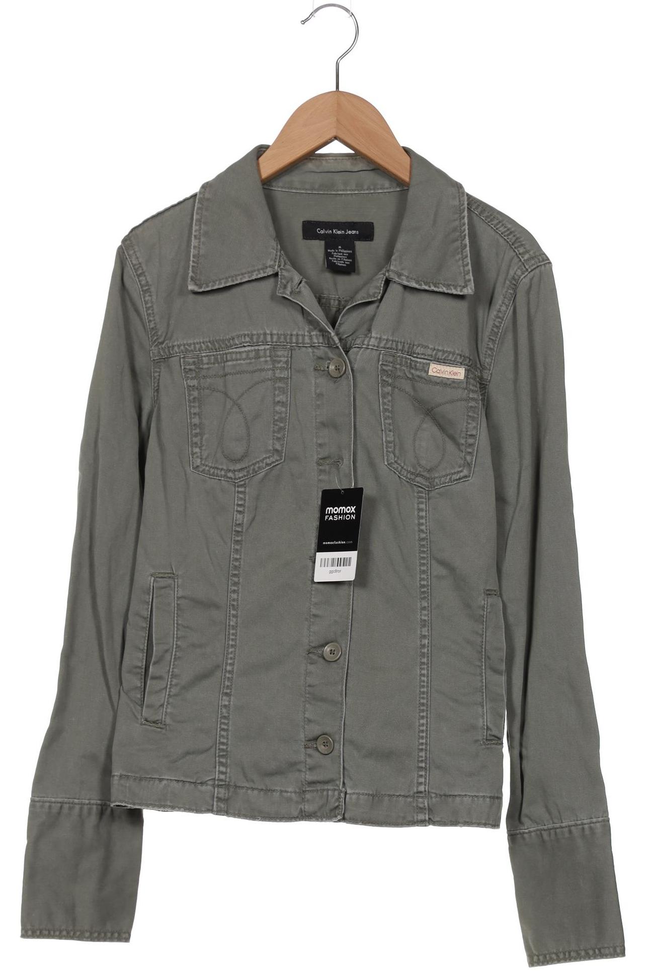 

Calvin Klein Jeans Damen Jacke, grün, Gr. 38