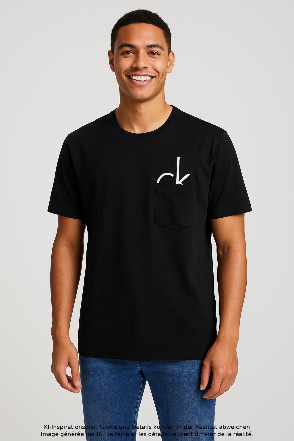 

Calvin Klein Jeans Herren T-Shirt, schwarz, Gr. 48