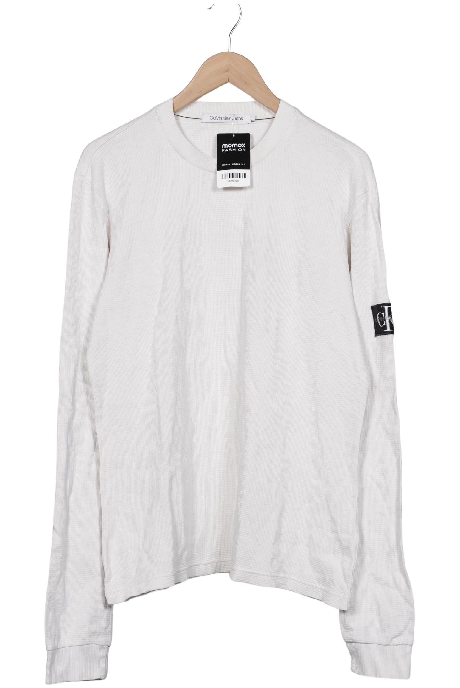 

Calvin Klein Jeans Herren Pullover, weiß, Gr. 52