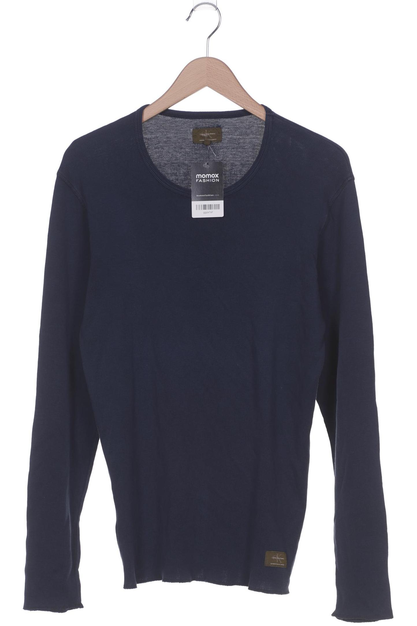 

Calvin Klein Jeans Herren Langarmshirt, marineblau, Gr. 52