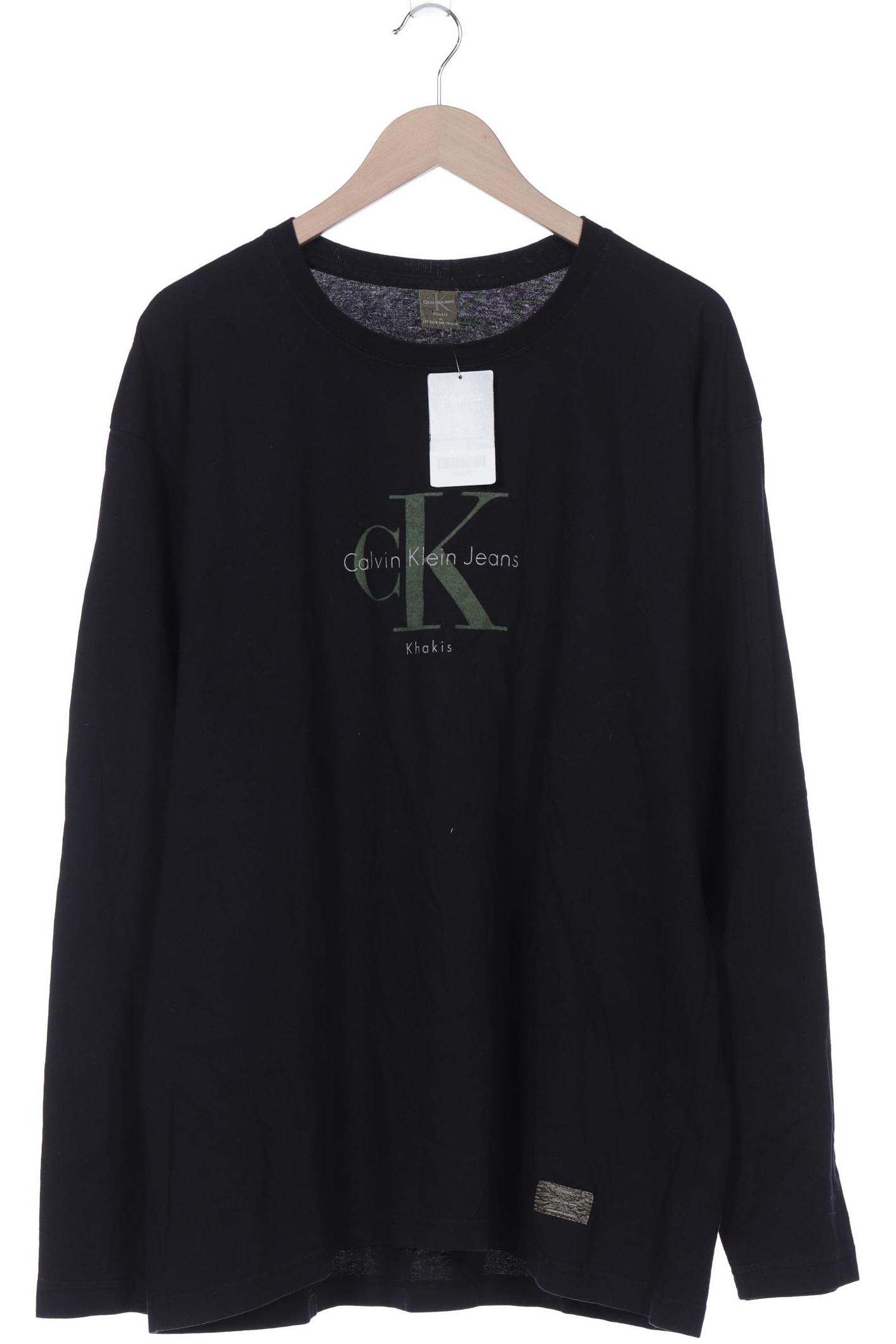 

Calvin Klein Jeans Herren Sweatshirt, schwarz, Gr. 54