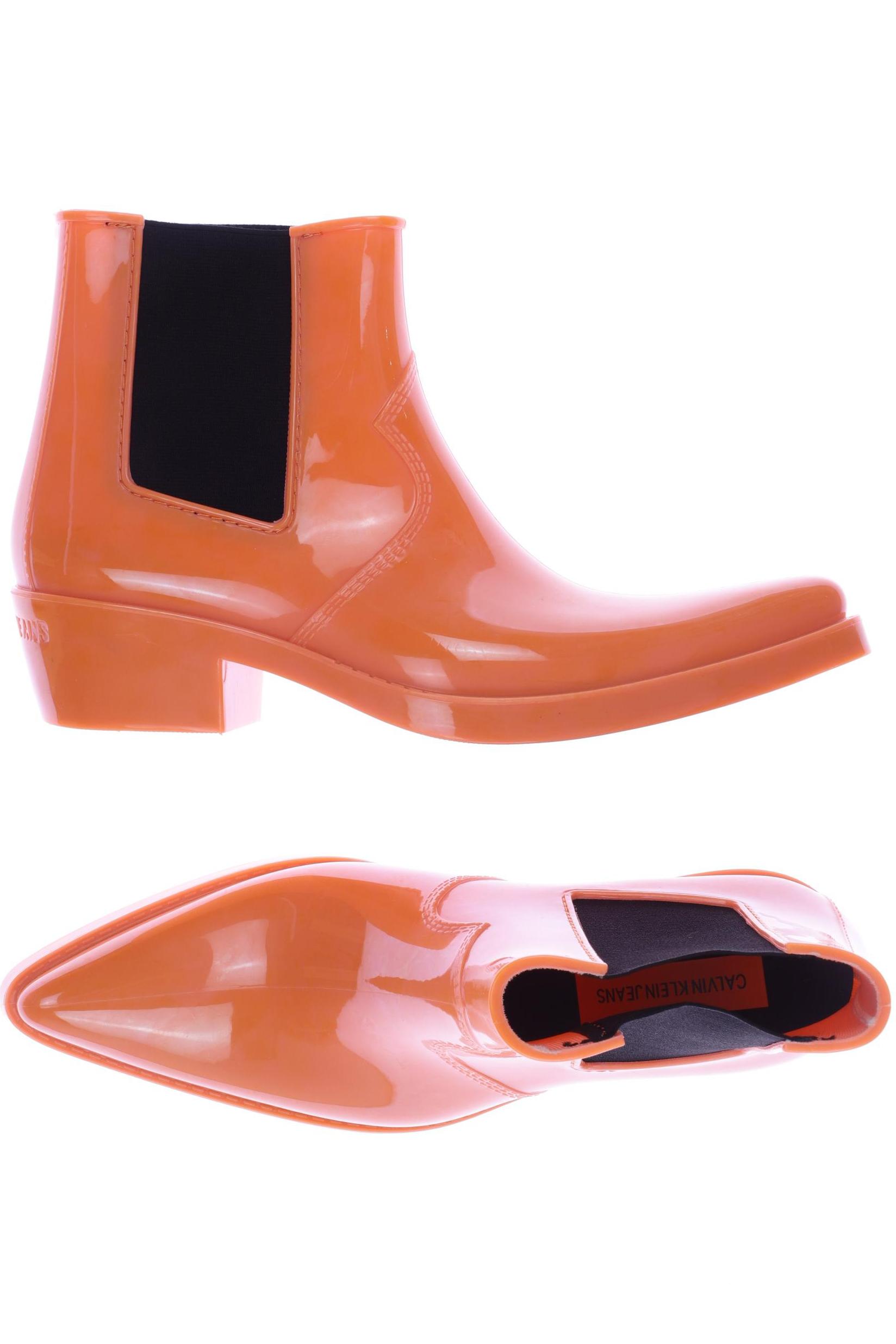 

Calvin Klein Jeans Damen Stiefelette, orange, Gr. 42