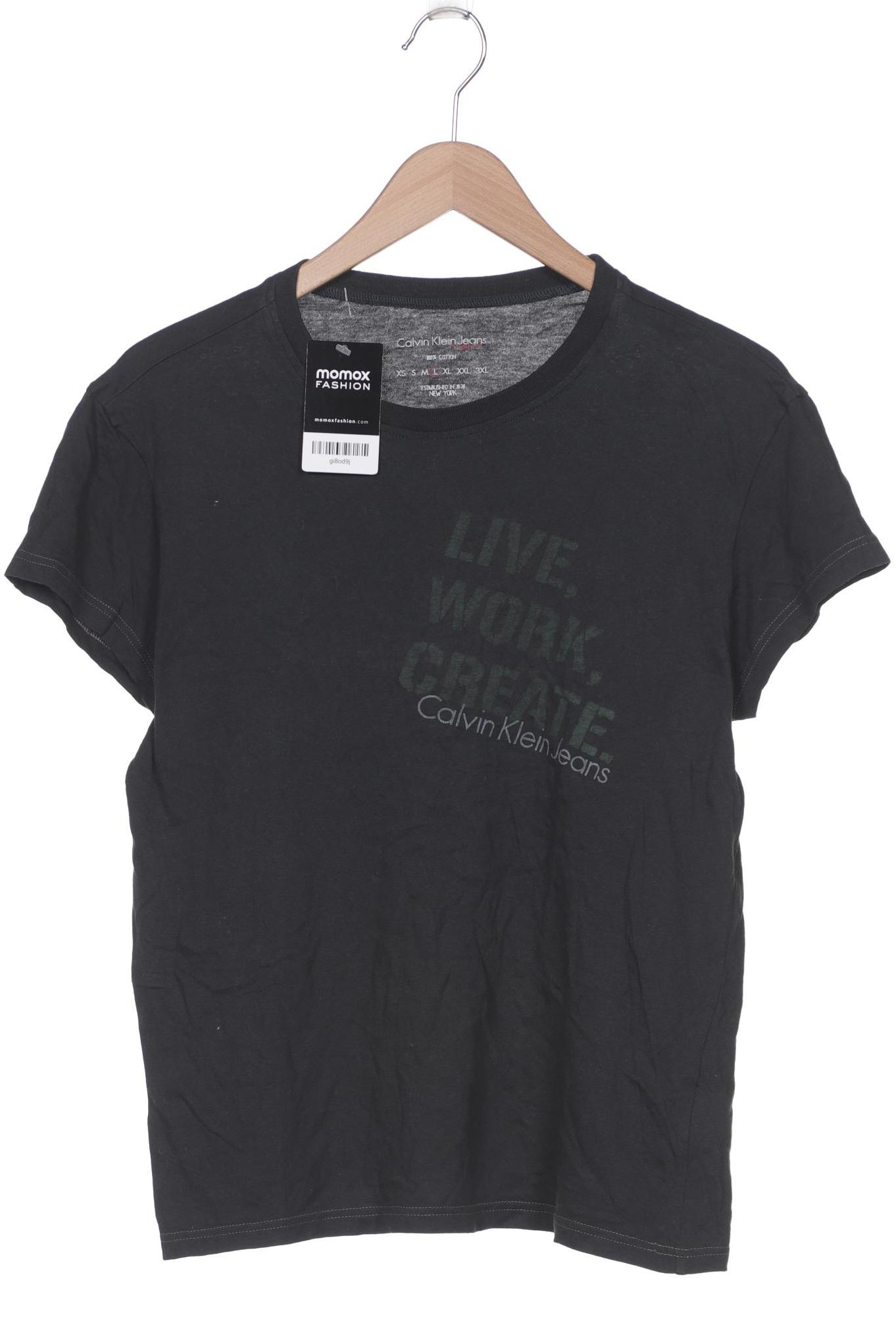 

Calvin Klein Jeans Damen T-Shirt, grün, Gr. 42