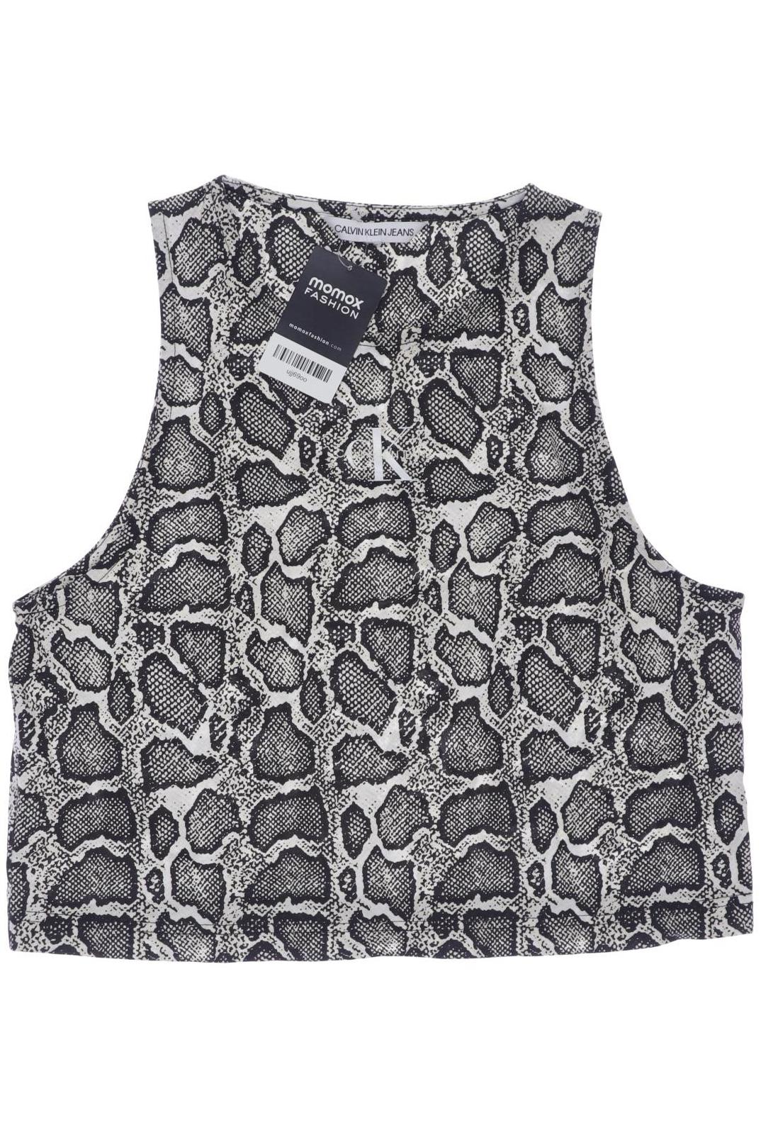 

Calvin Klein Jeans Damen Top, grau, Gr. 38