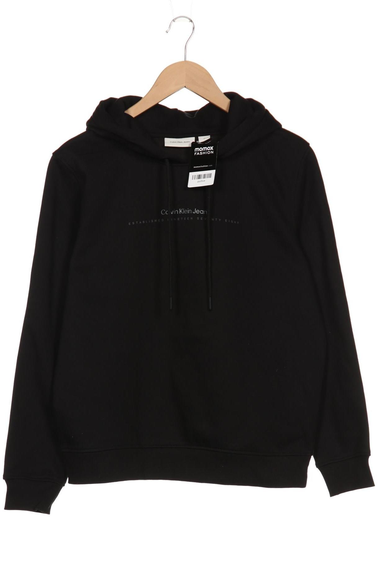

Calvin Klein Jeans Damen Kapuzenpullover, schwarz, Gr. 38