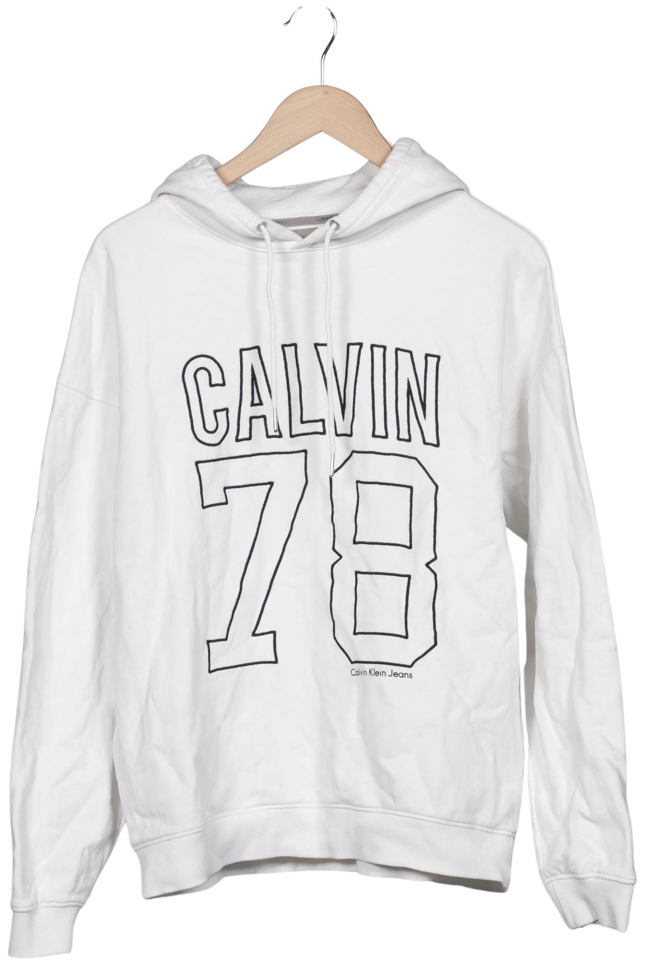 

Calvin Klein Jeans Herren Kapuzenpullover, weiß, Gr. 52